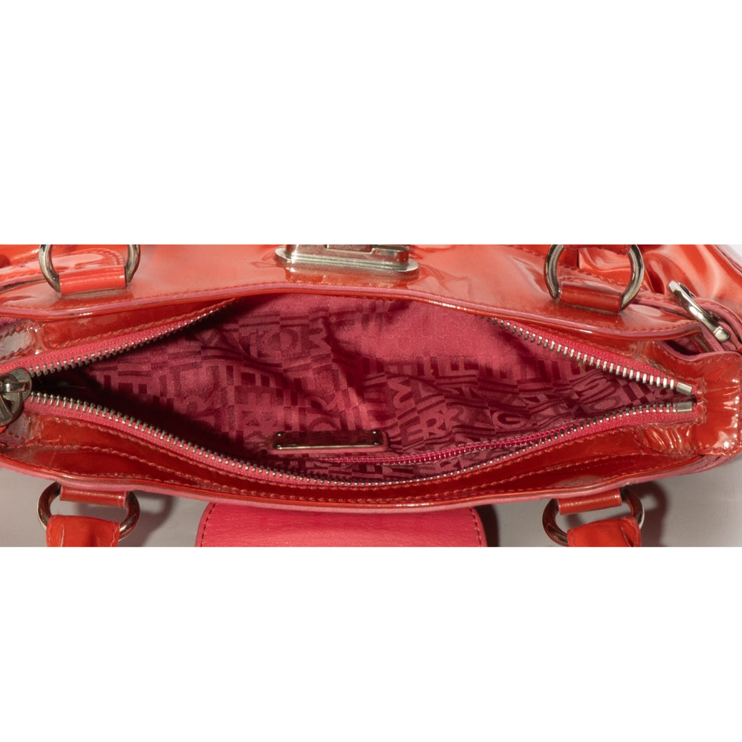 Salvatore Ferragamo Red Marisa Satchel