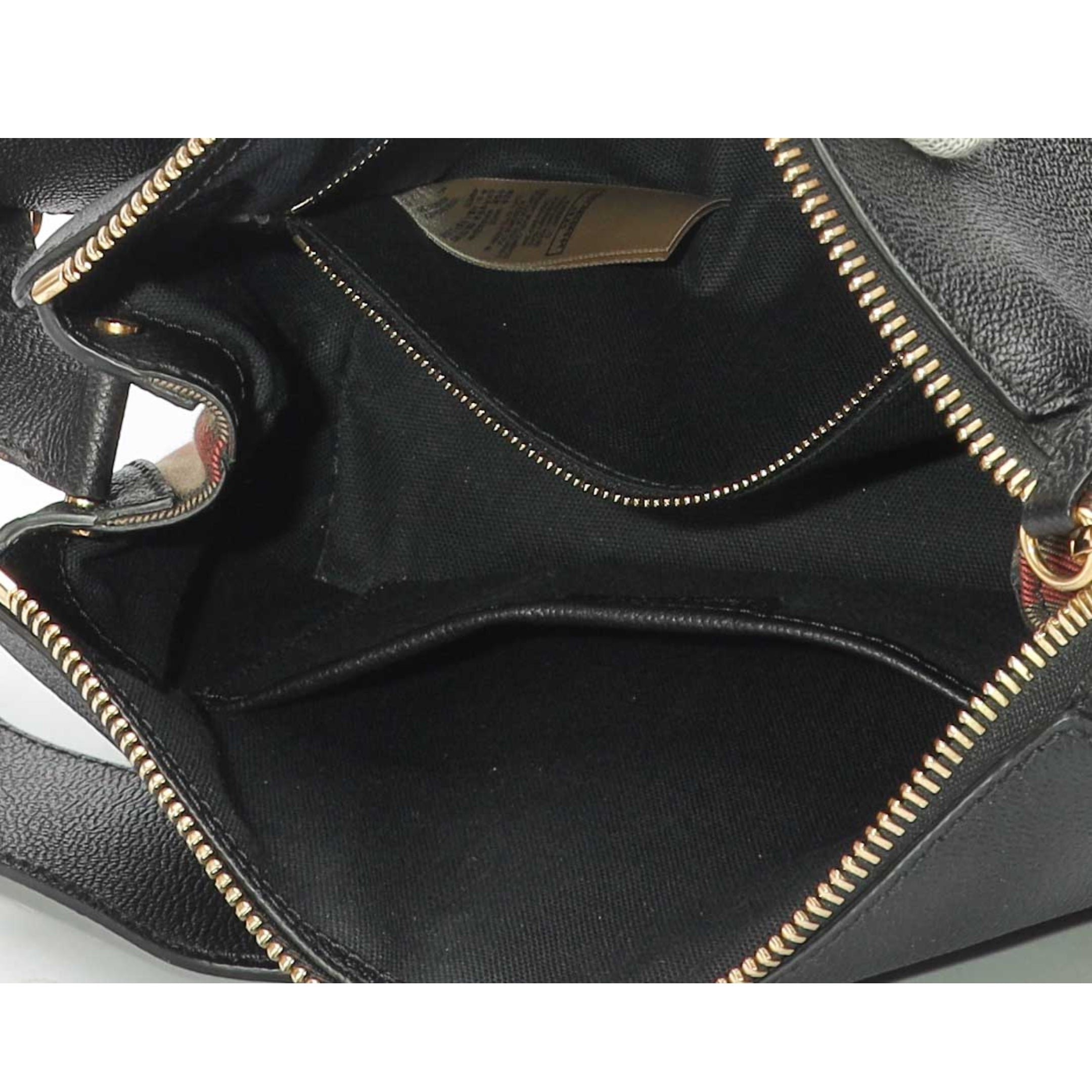 Burberry Black House Check Helmsley Crossbody Bag