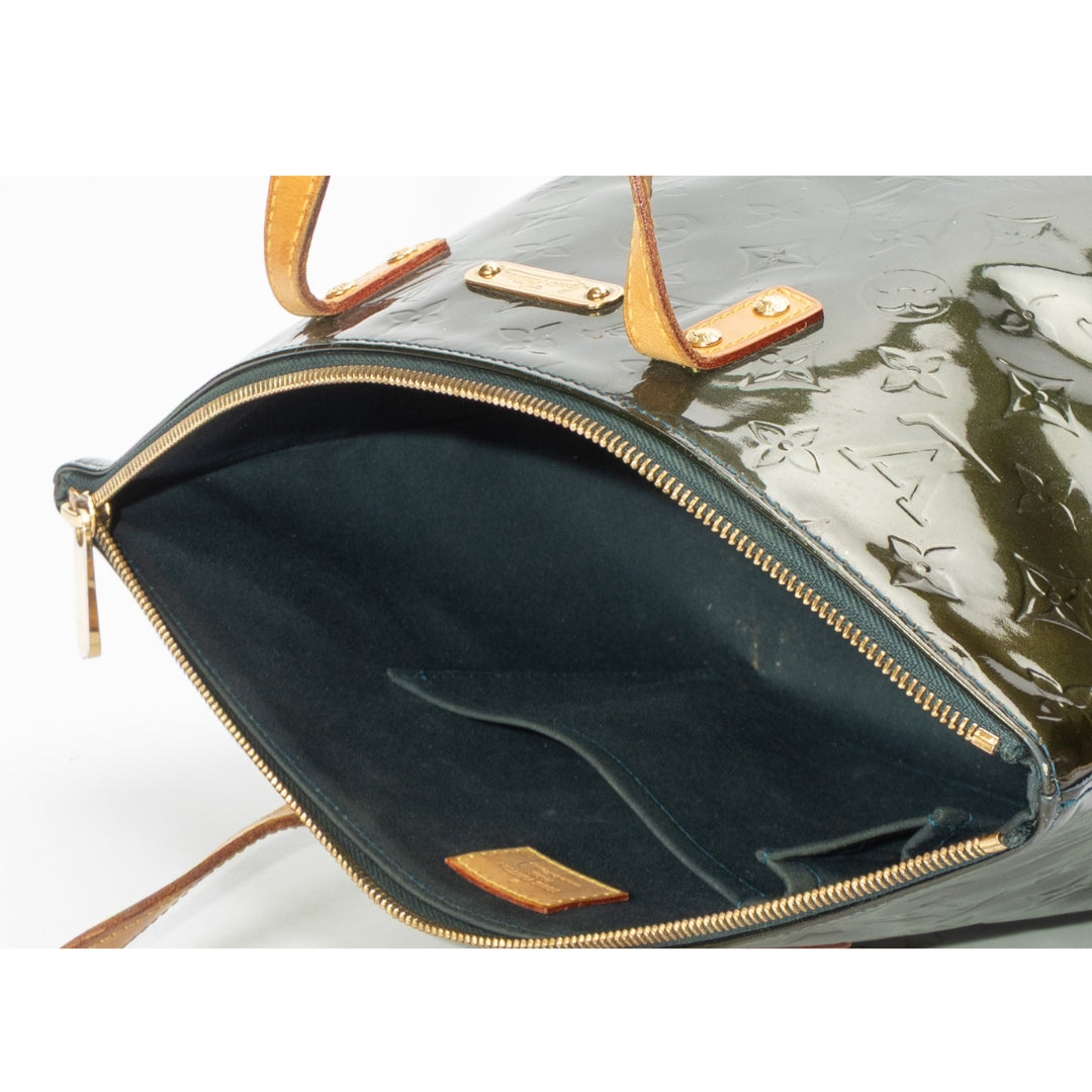 Louis Vuitton Green Nuit Monogram Vernis Bellevue Bag