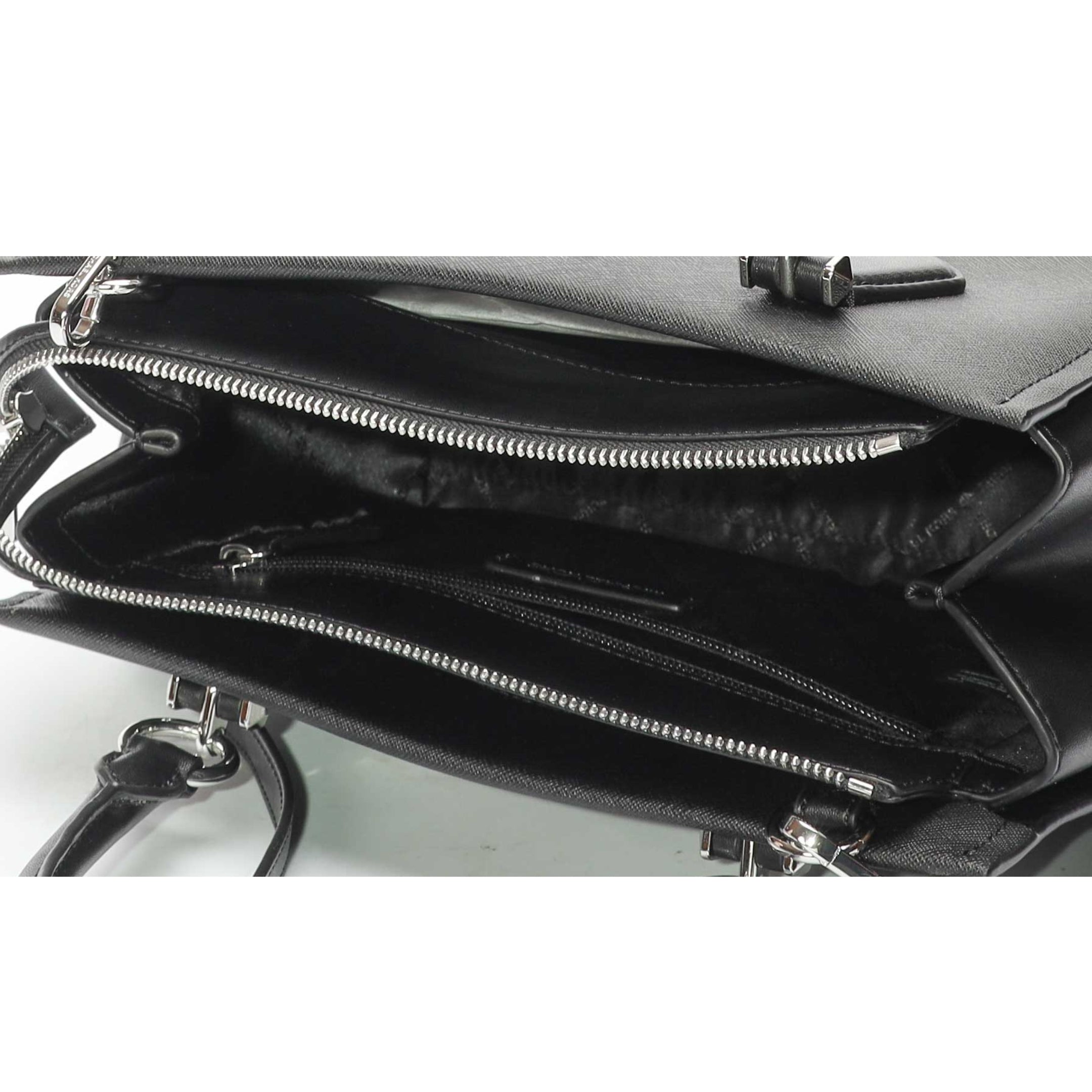 Michael Kors Marilyn Medium Black Convertible Satchel