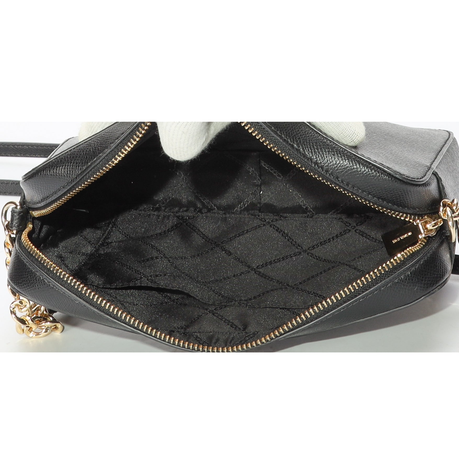 Michael Kors Jet Set Black Crossbody Bag