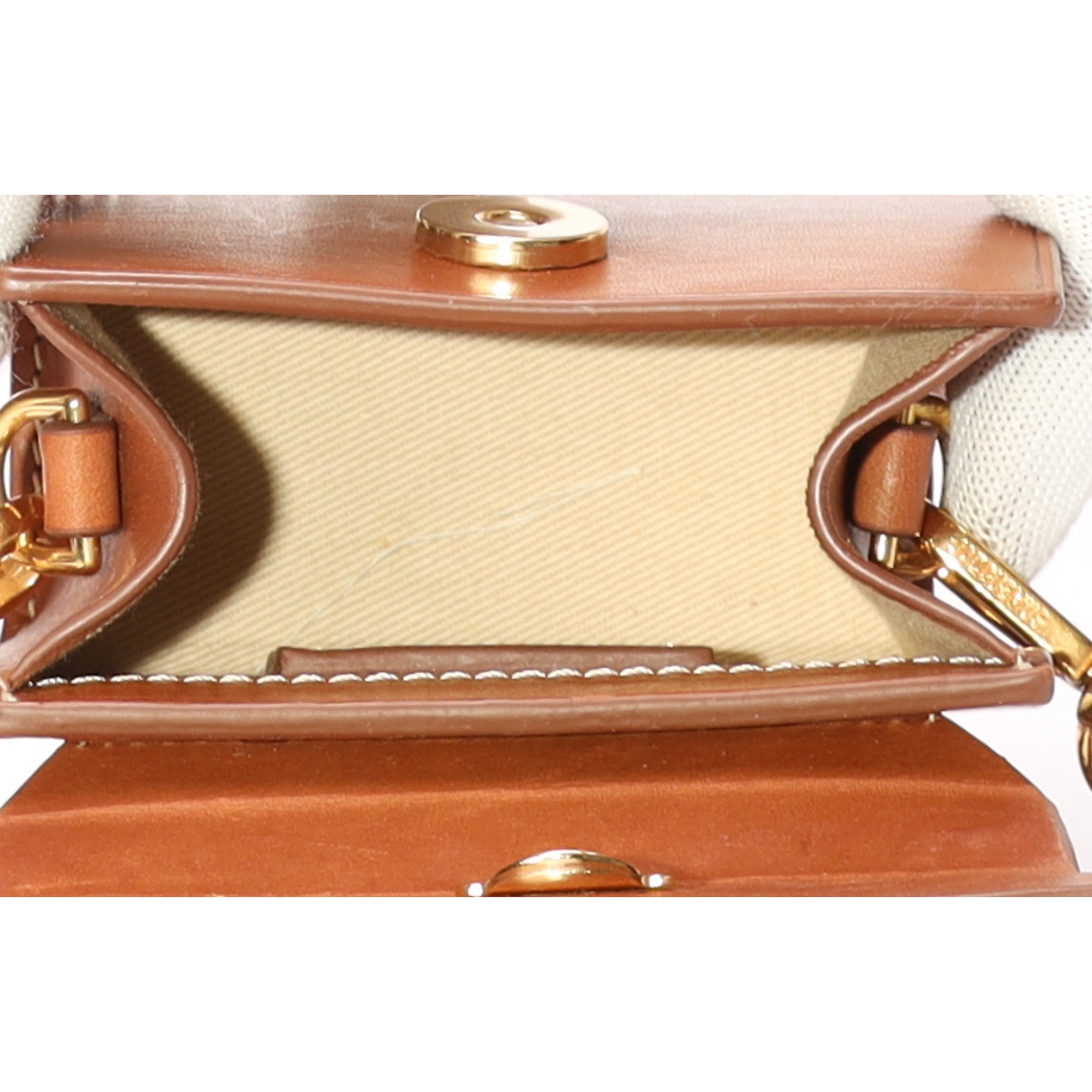 Jacquemus Le Chiquito Moyen Toffee Crossbody Bag