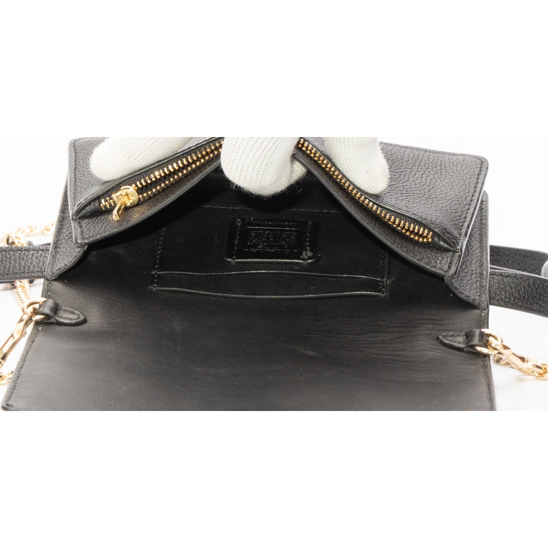 Coach Black Convertible Belt Bag