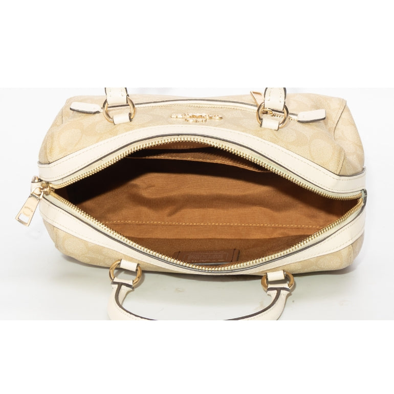 Coach House Check Top Handle Bag