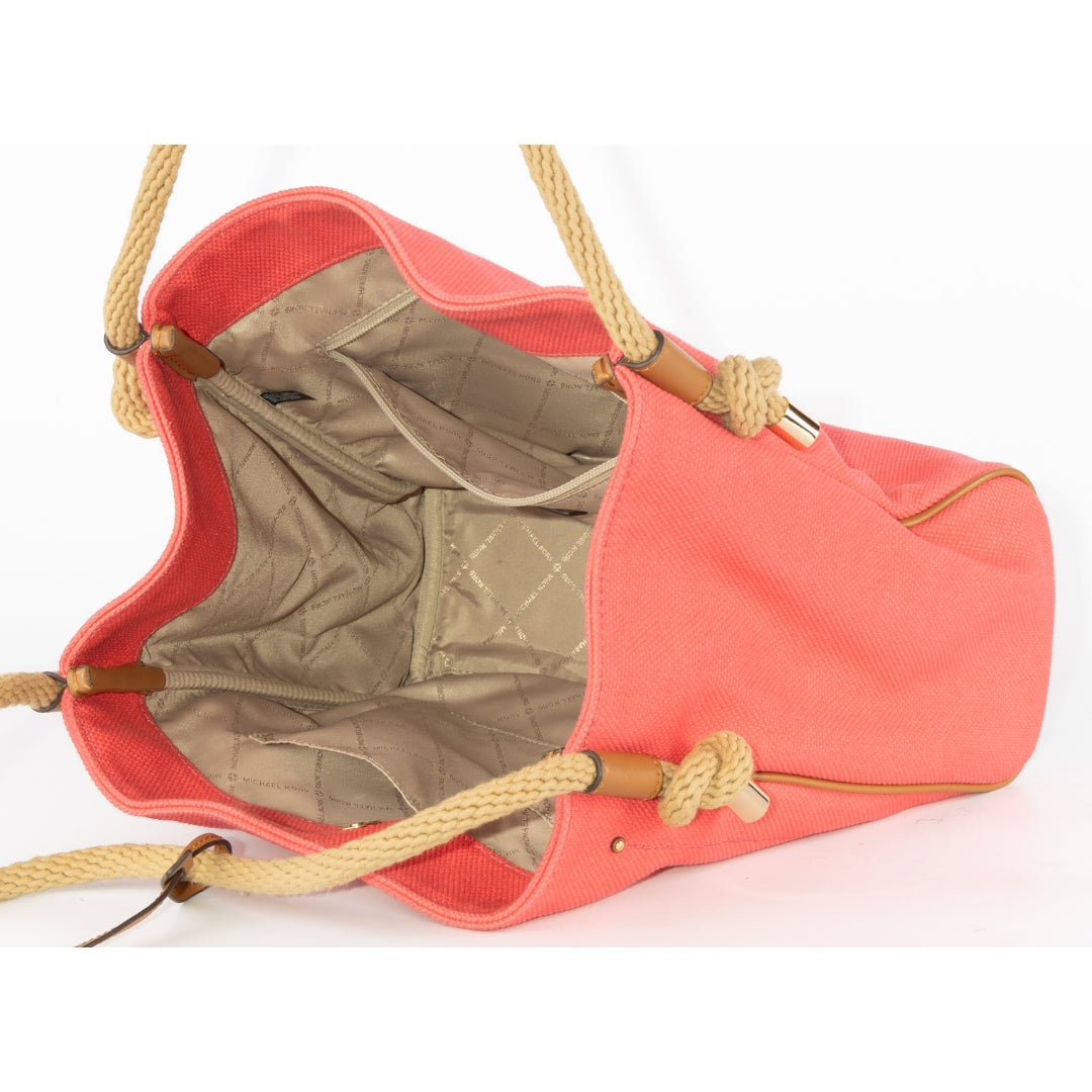 Michael Kors Natural Isla Large Shoulder Bag