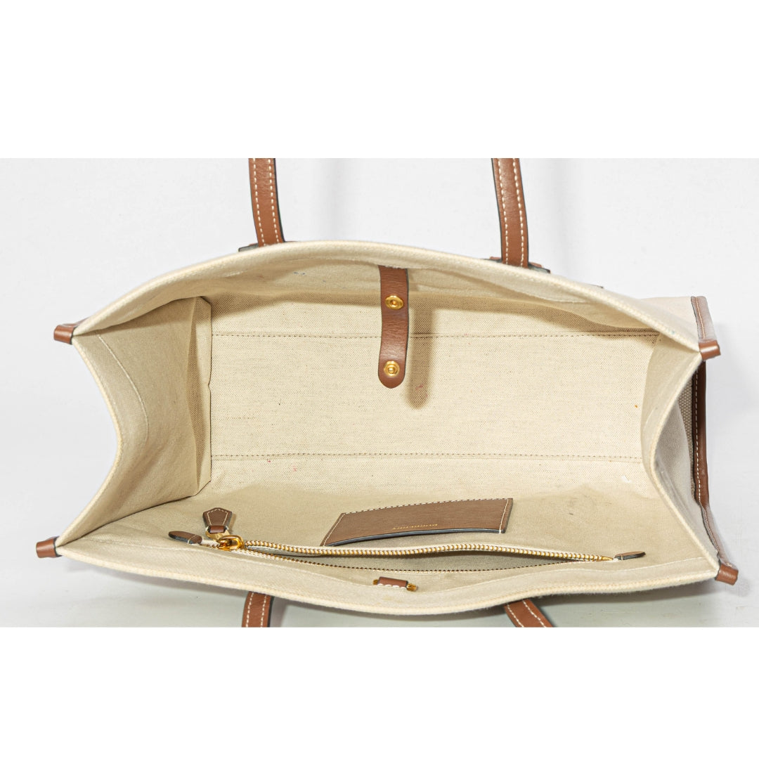 Burberry Cream Freya Tote