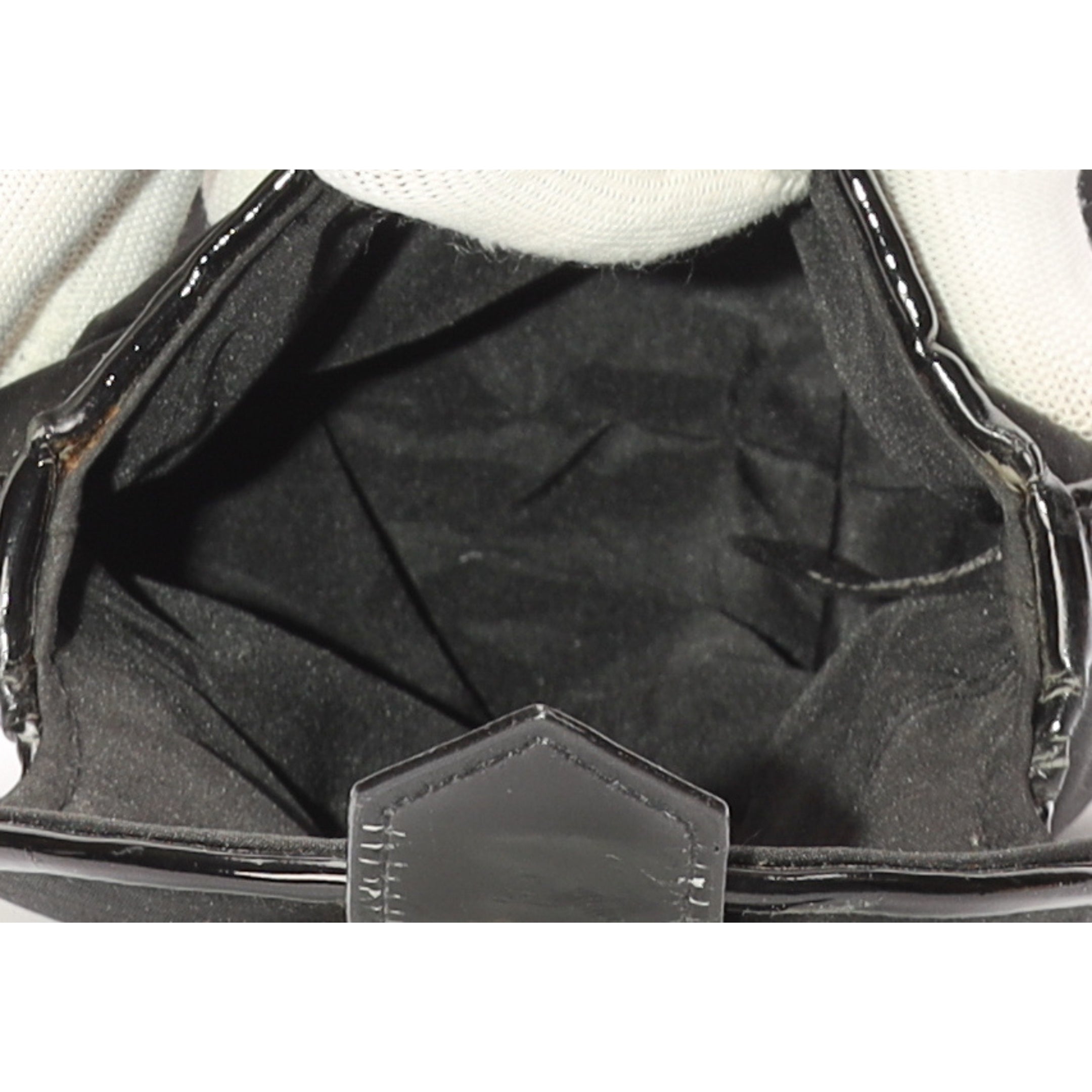 Dior Black D Flap Pouch