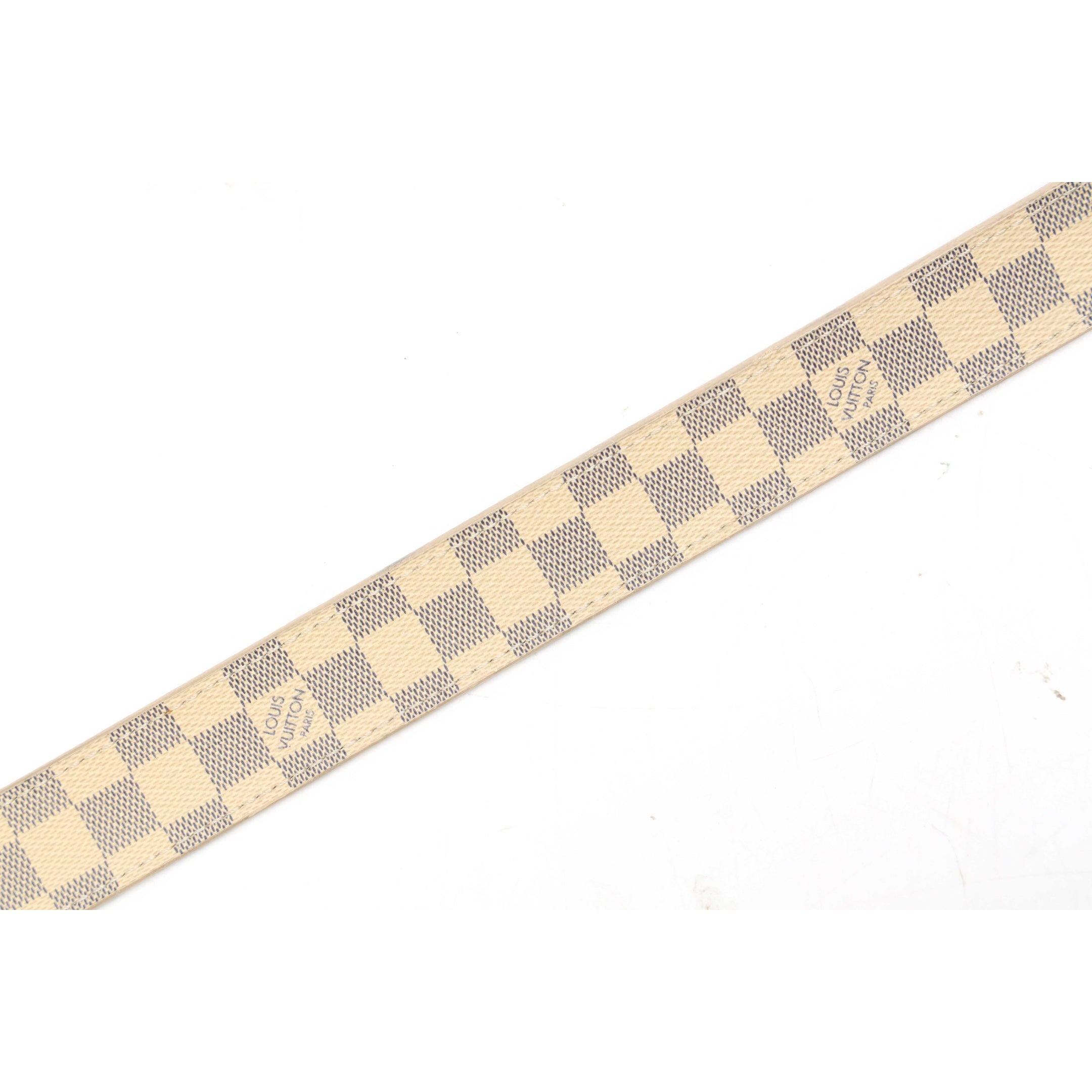 Louis Vuitton Damier Azur LV Initiales Belt