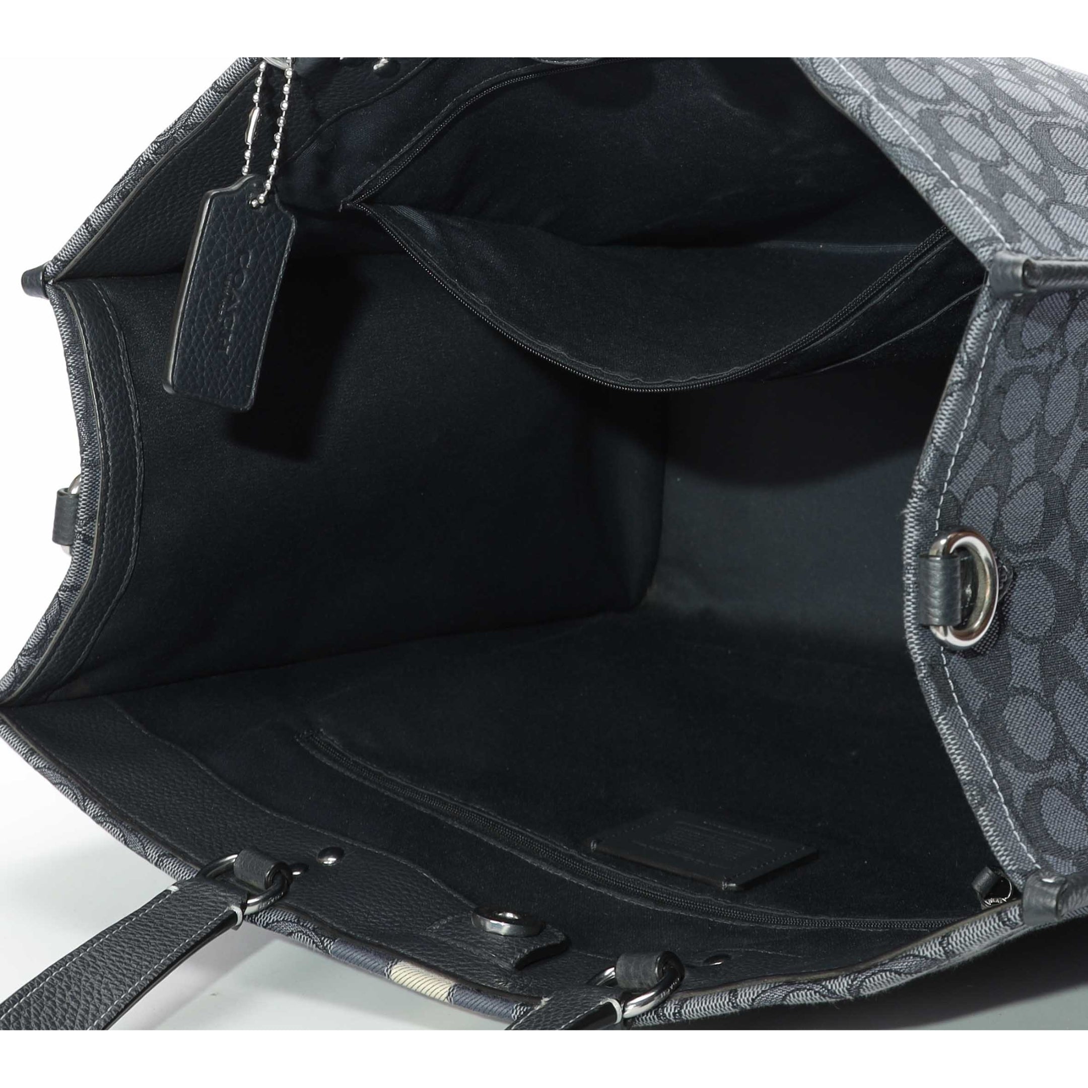 Coach Dempsey 40 Navy Tote Bag