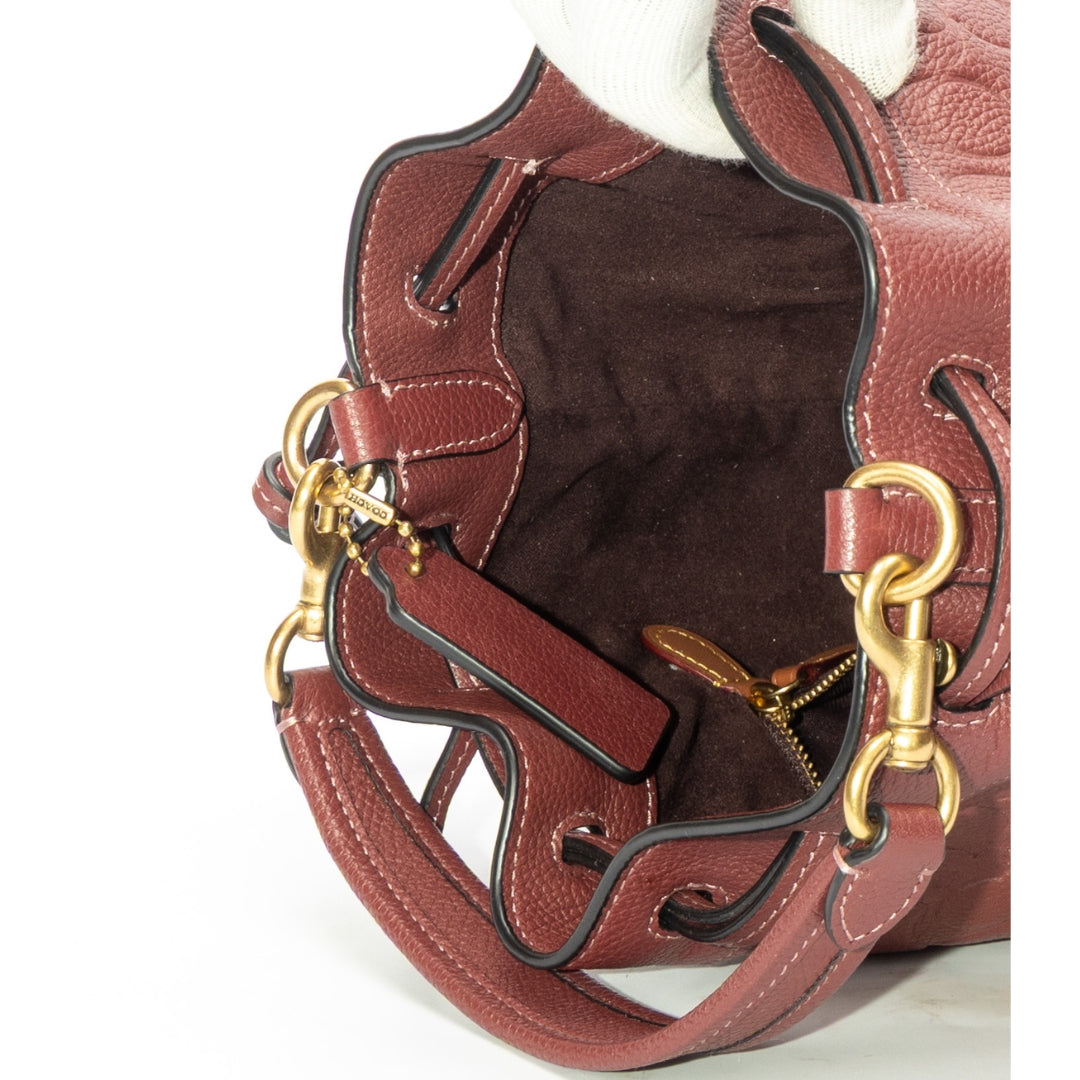 Coach Field Bucket Bag in Signature Leather