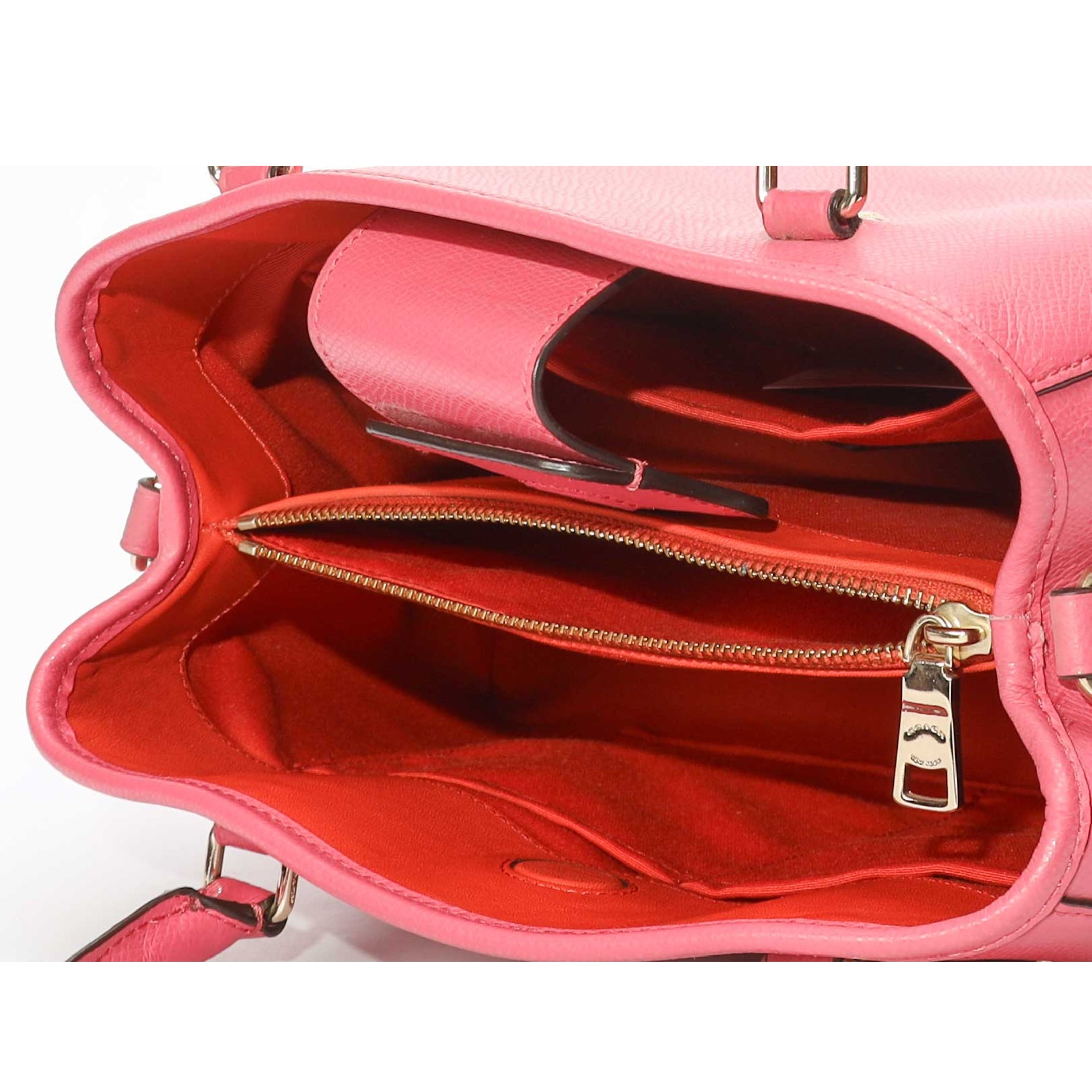 Coach Tas Pink Floral Convertible Satchel
