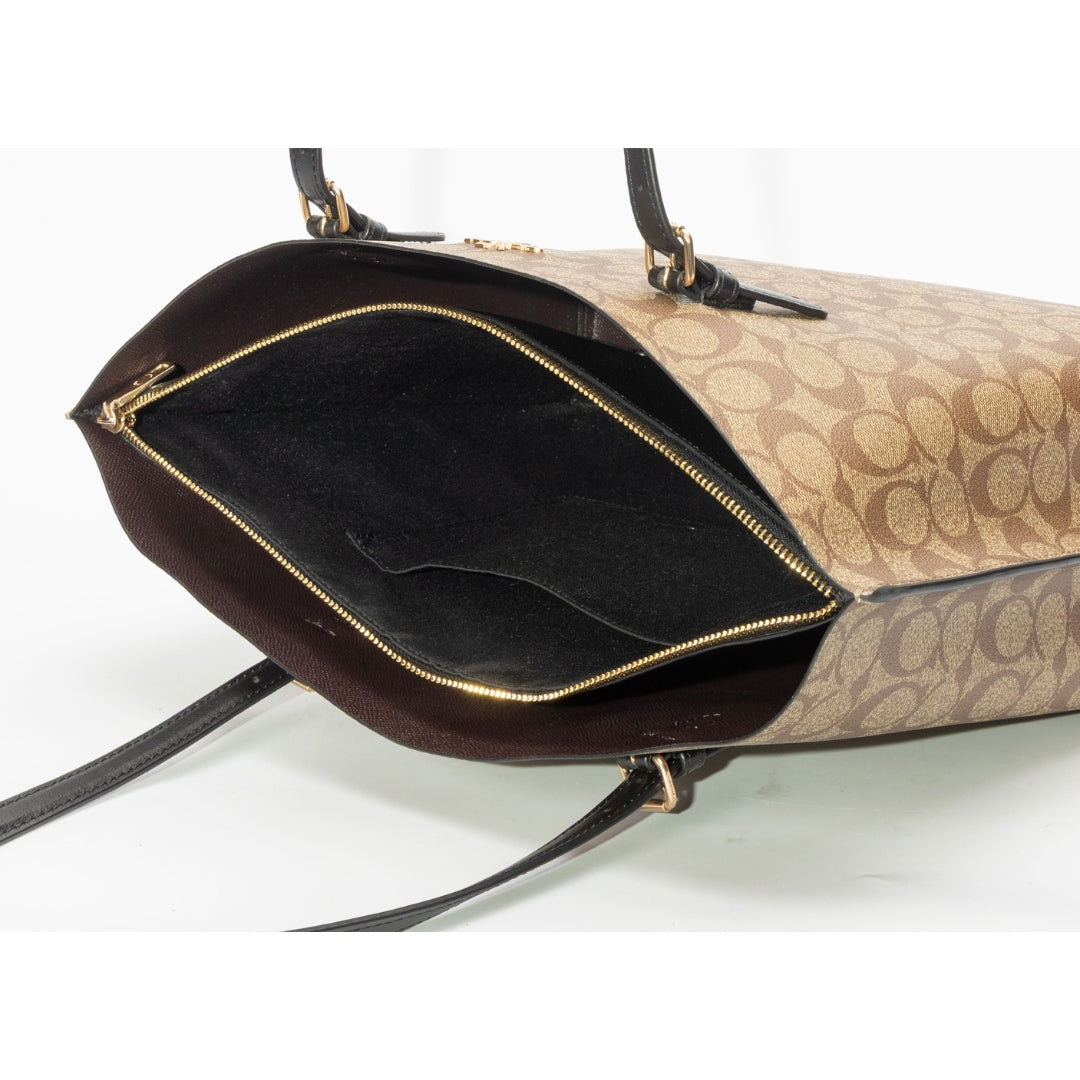 Coach Mollie Tote Bag In Signature Canvas