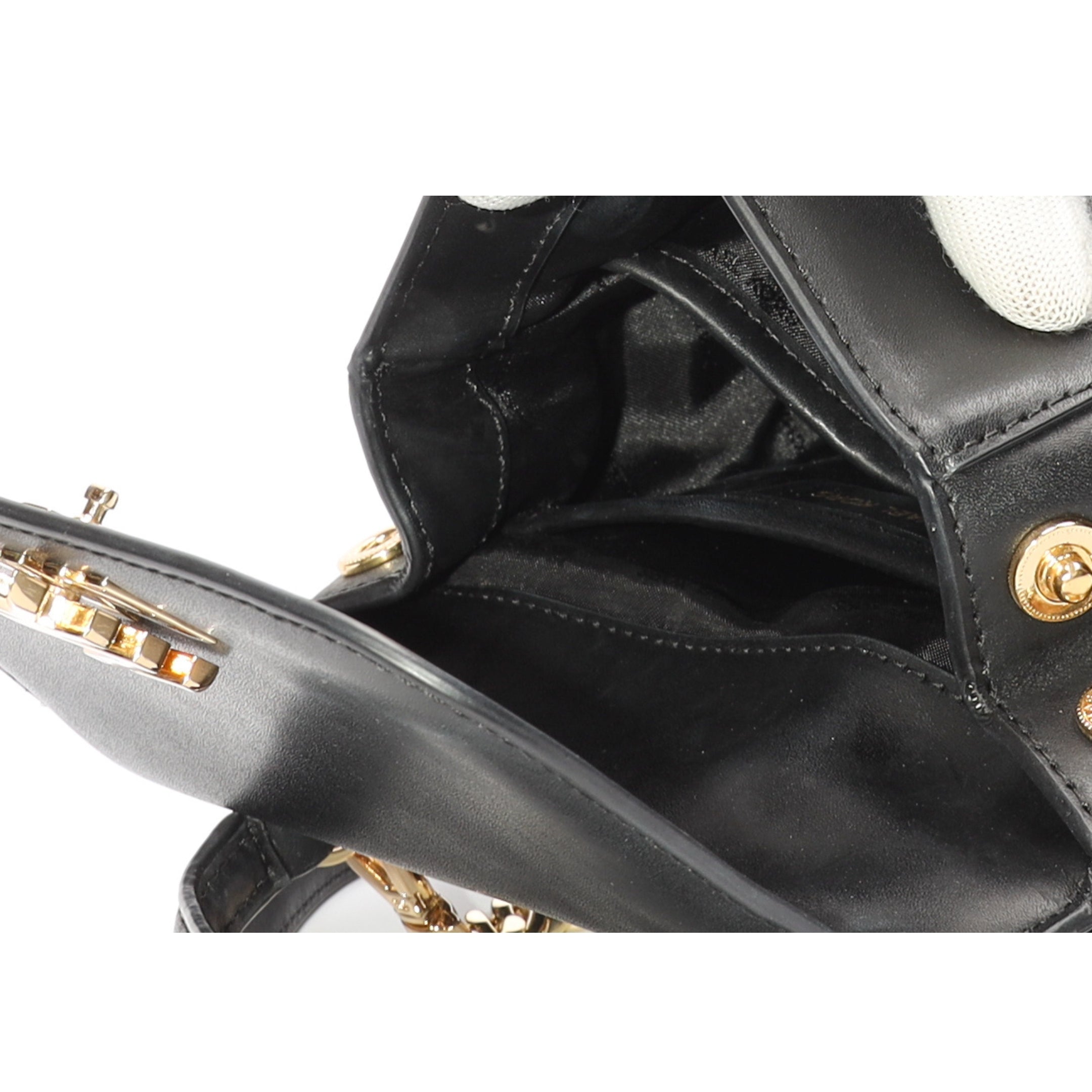 Michael Kors Mott Medium Black Convertible Satchel