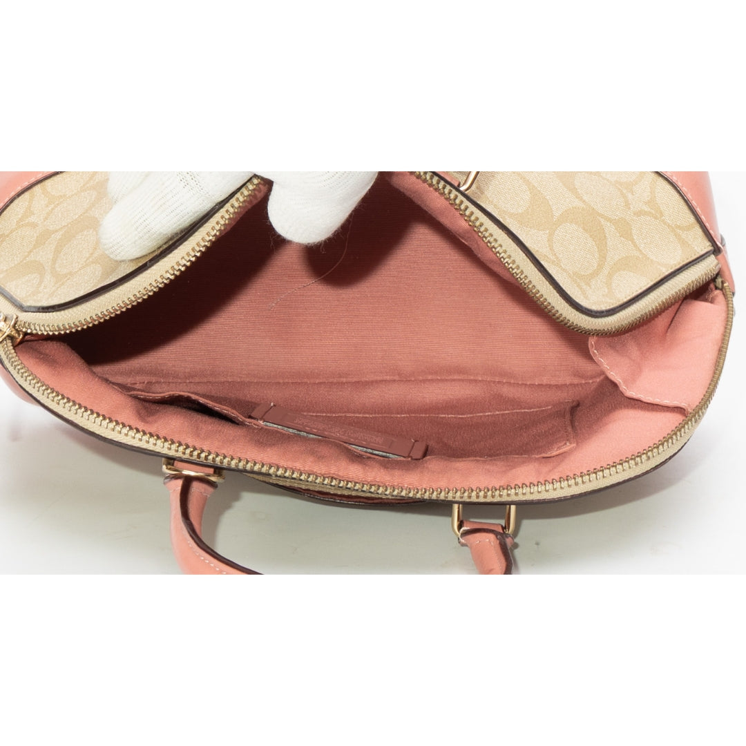 Coach Signature Canvas Sierra Satchel