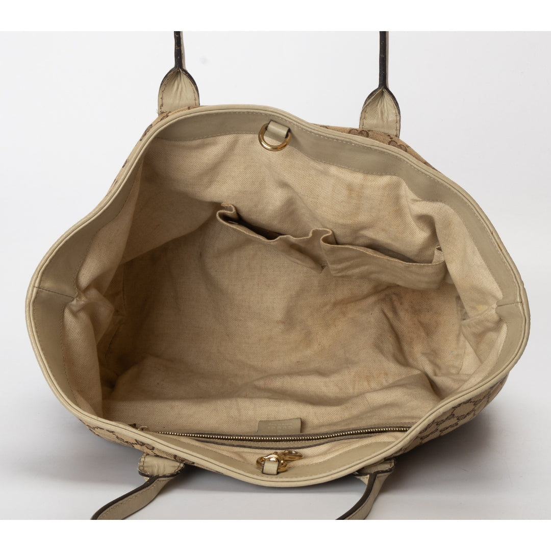 Gucci GG Canvas Heartbit Tote