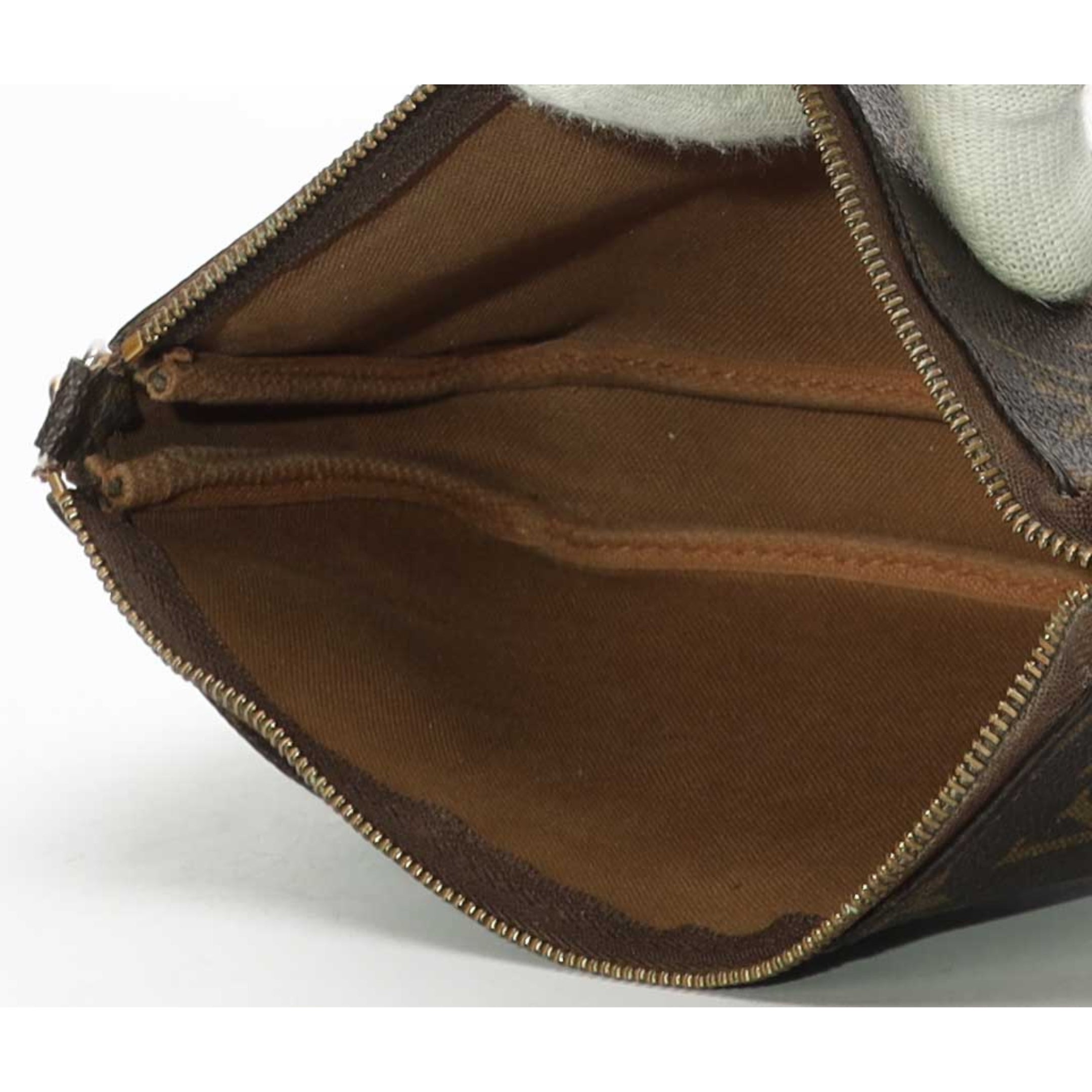 Louis Vuitton Brown Monogram Pochette