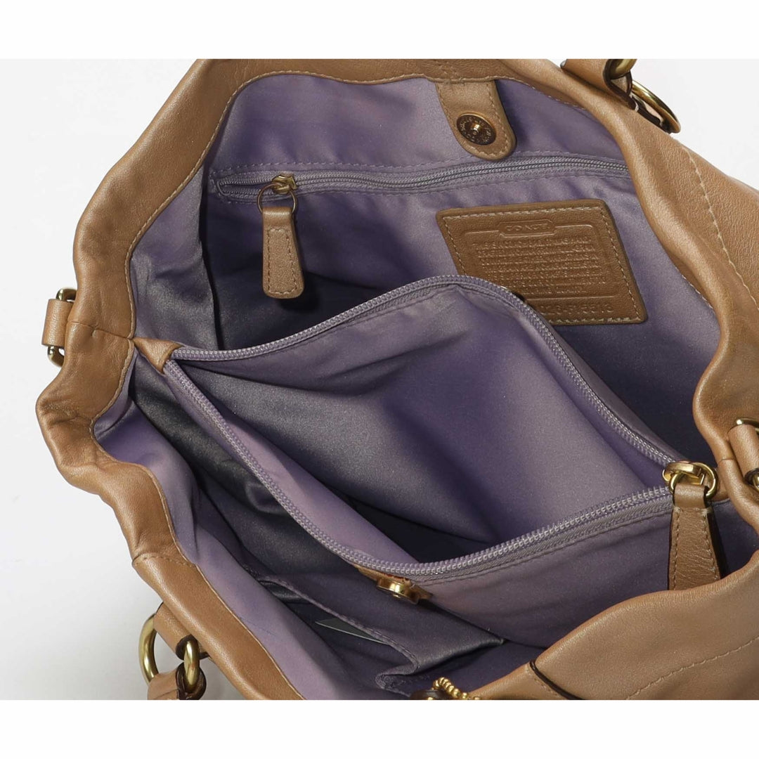 Coach Beige Ashley Convertible Tote