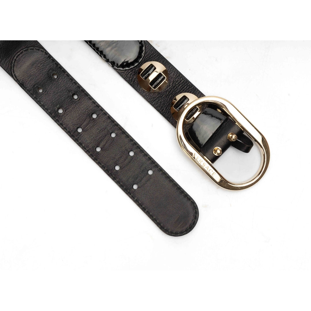 Versace Golden Buckle Belt