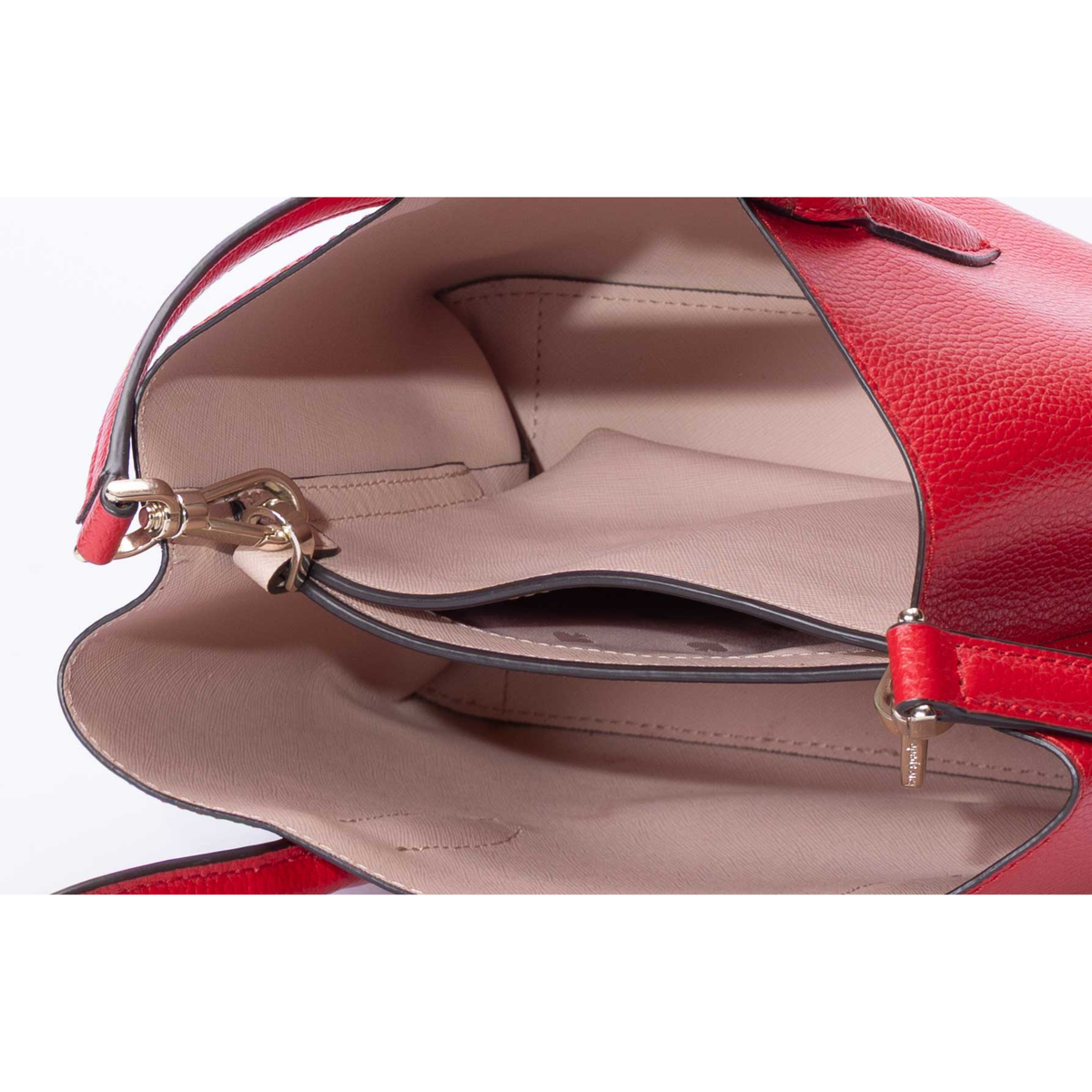 Kate Spade Eva Zip Top Red Convertible Satchel