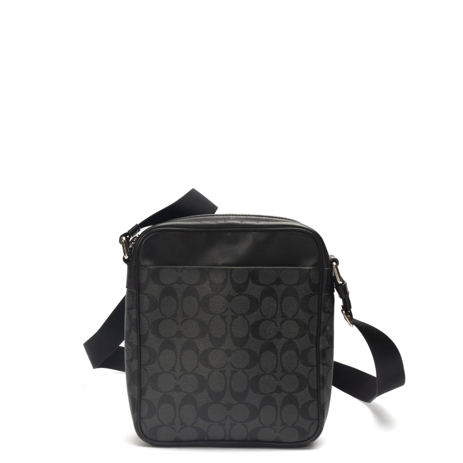 Coach Black Sullivan Logo Messenger Bag