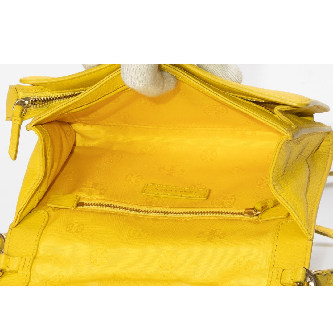 Tory Burch Yellow Landon Crossbody Bag