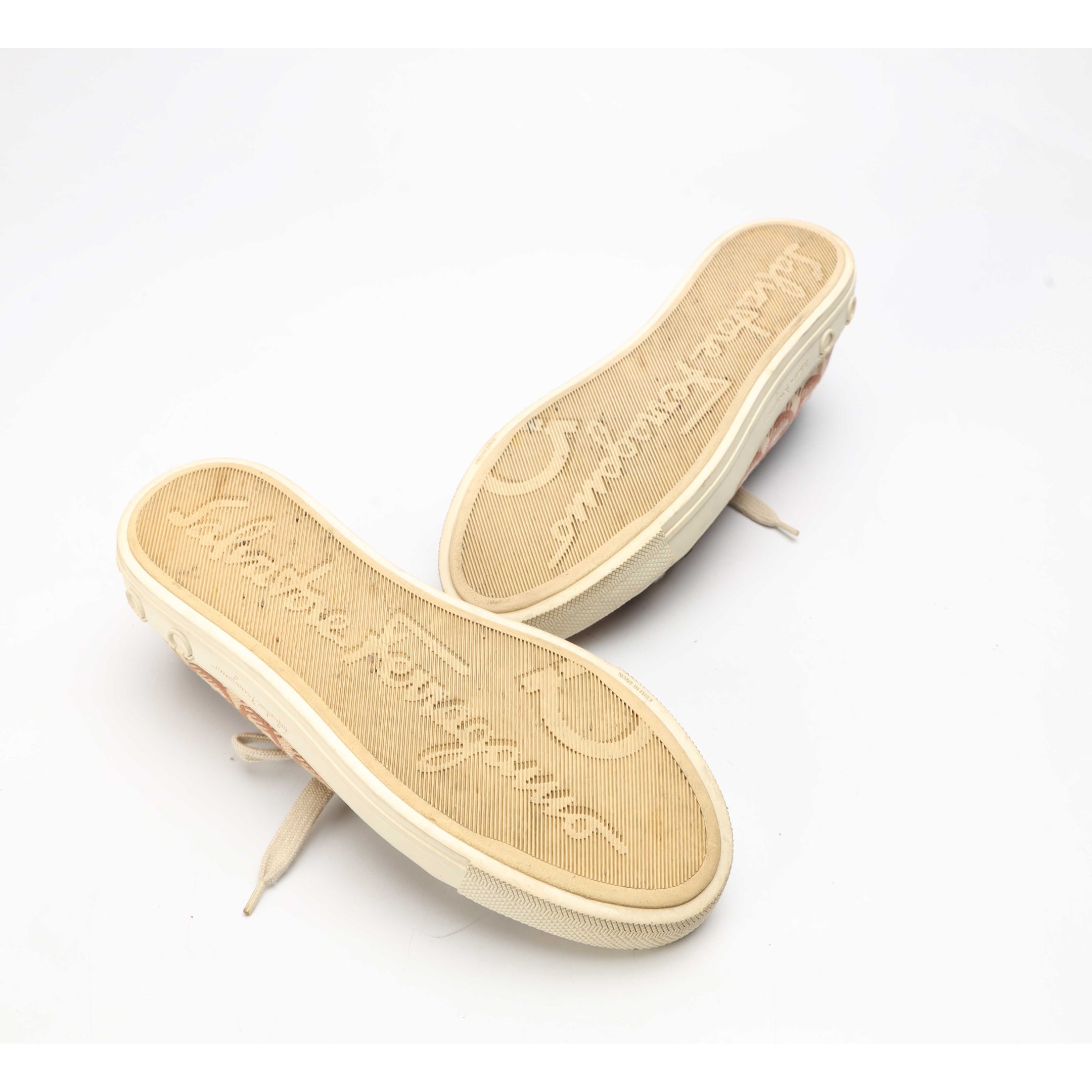 Salvatore Ferragamo Gancini Logo Sneakers