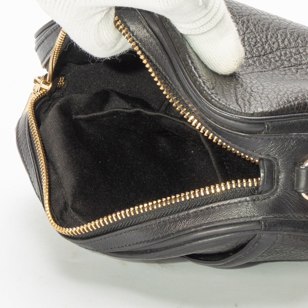 Coach Black Isla Chain Crossbody Bag