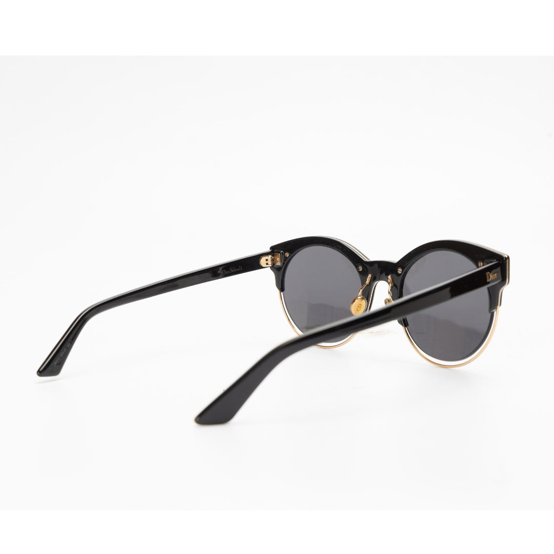 Christian Dior Black Acetate Frame Sunglasses