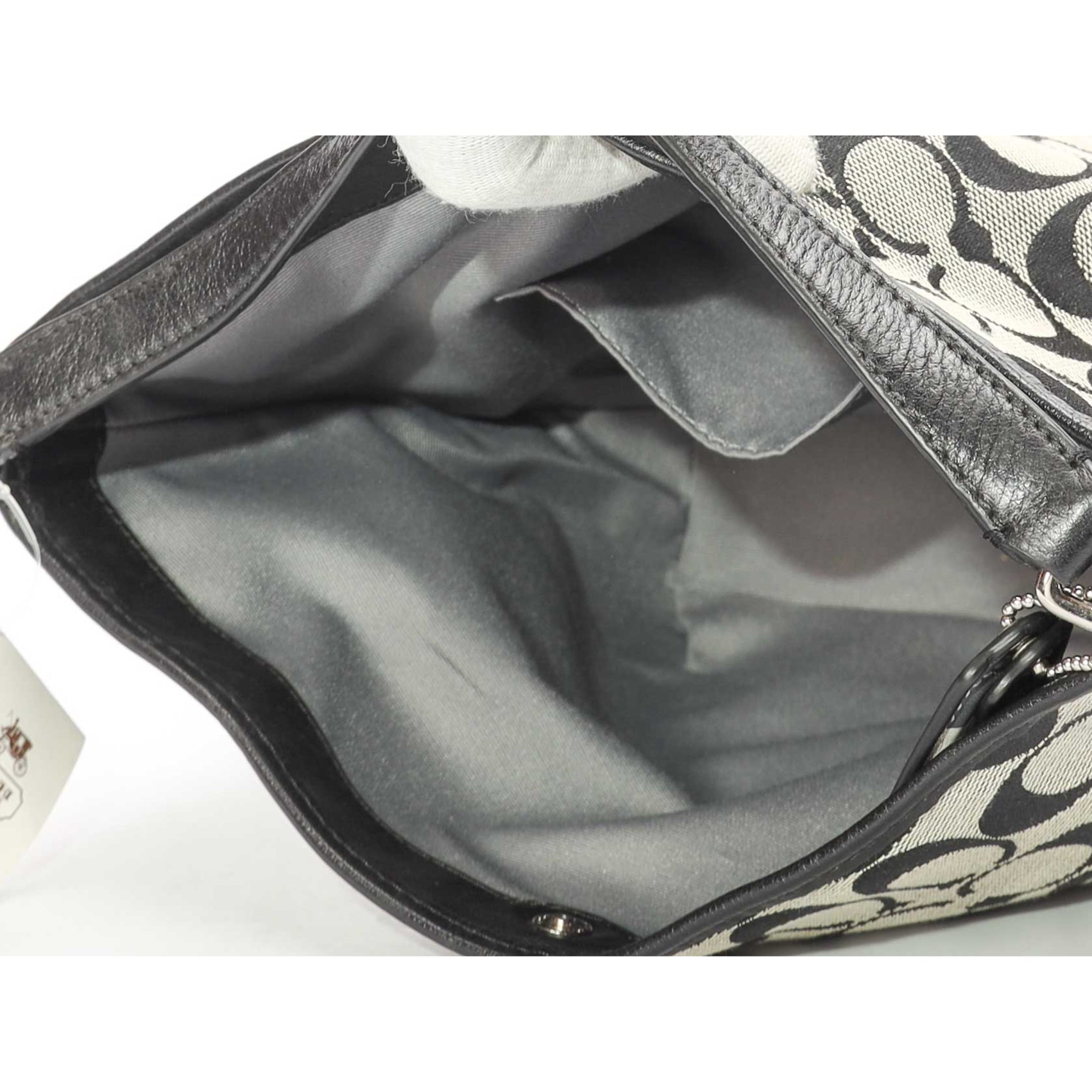 Coach Signature Canvas Shoulder Bag