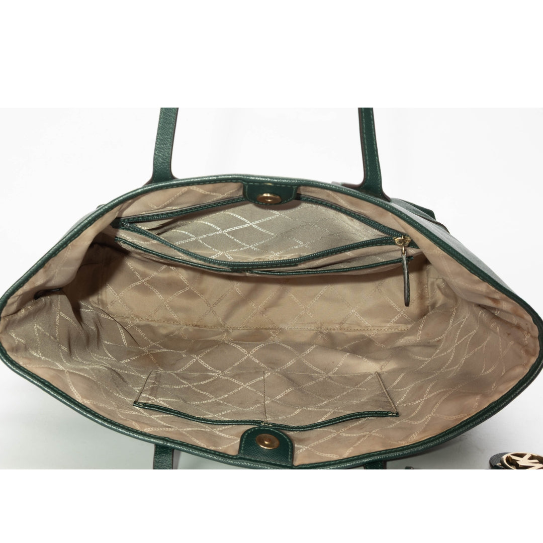Michael Kors Green Eva Tote