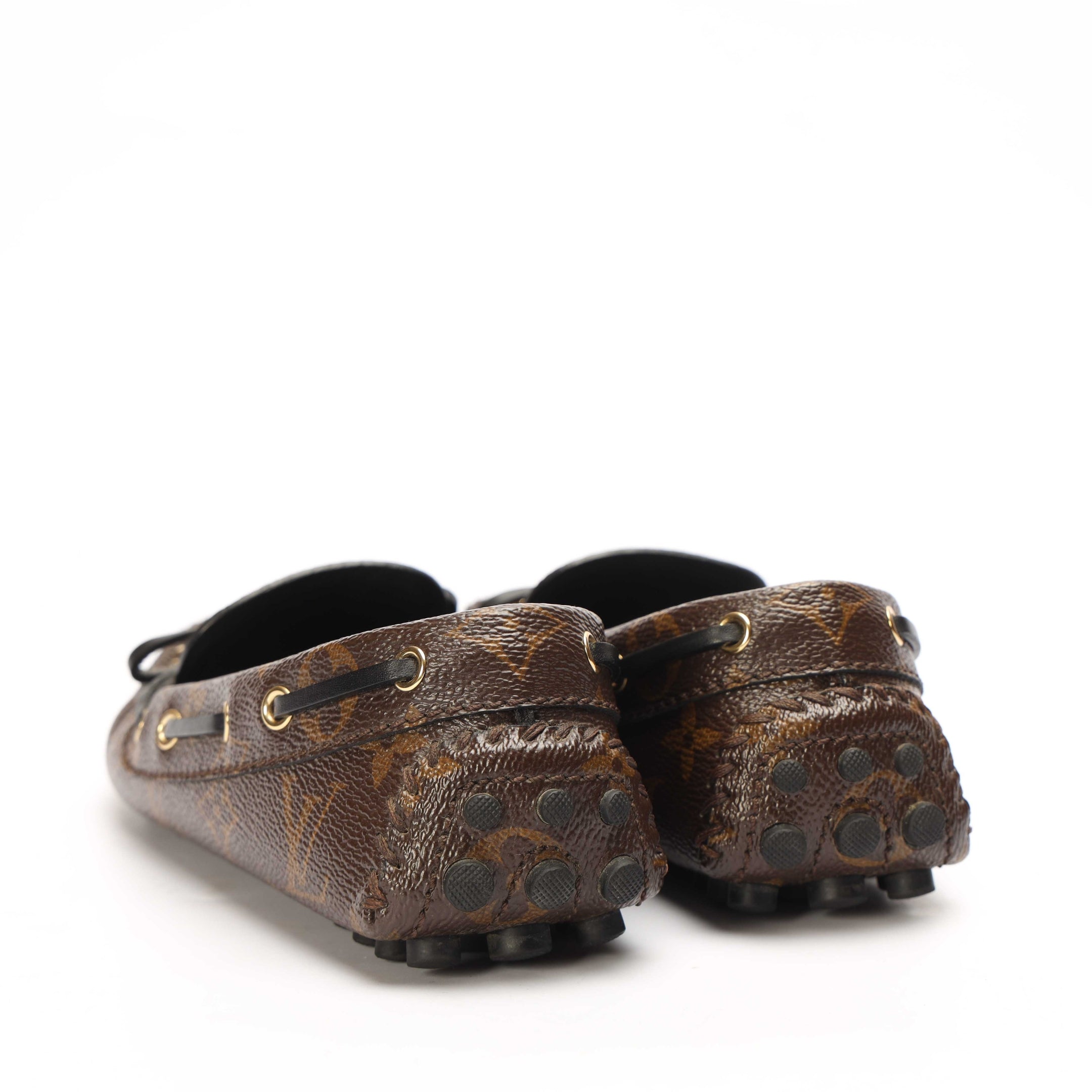 Louis Vuitton Brown Gloria Flat Loafers