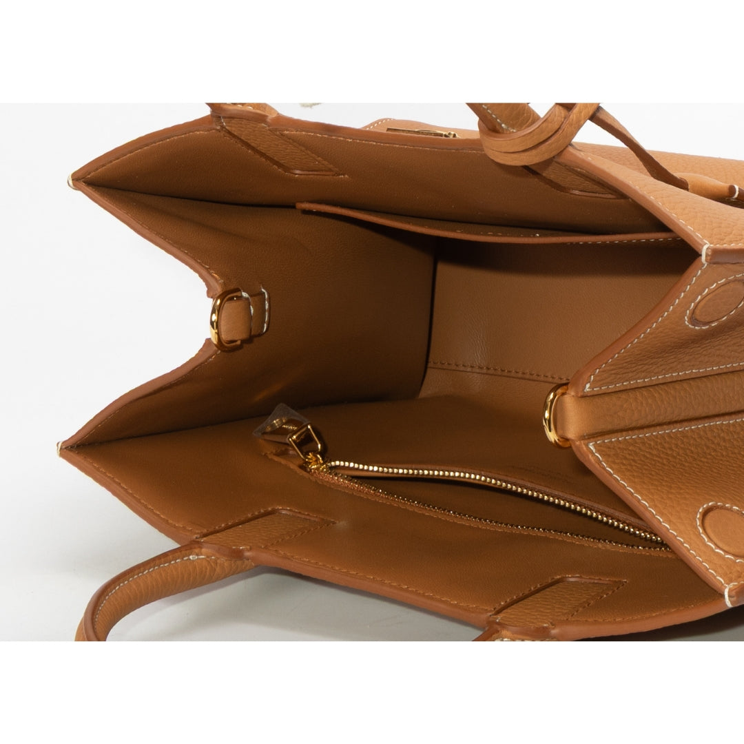 Burberry Tan Frances Convertible Tote