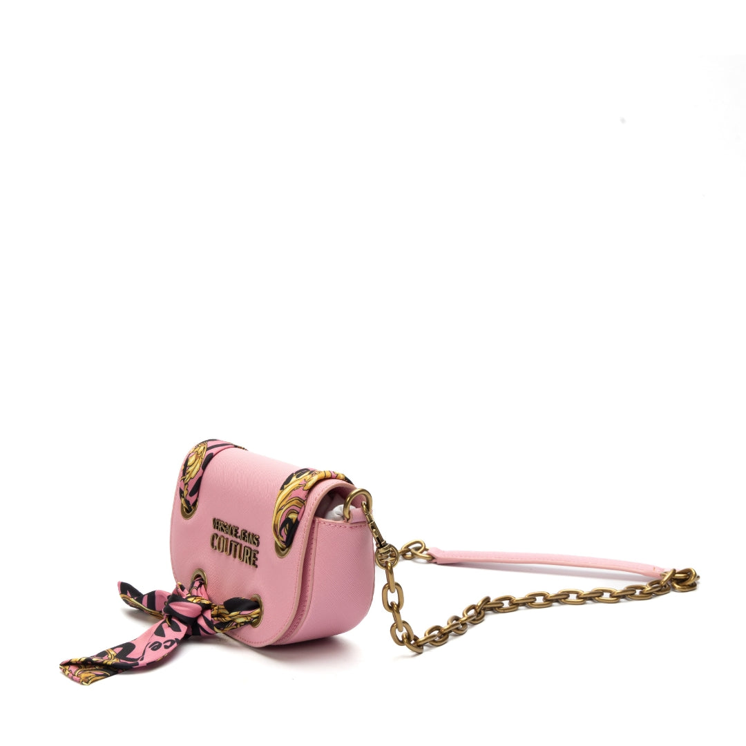 Versace Jeans Couture Pink Chain Crossbody Bag