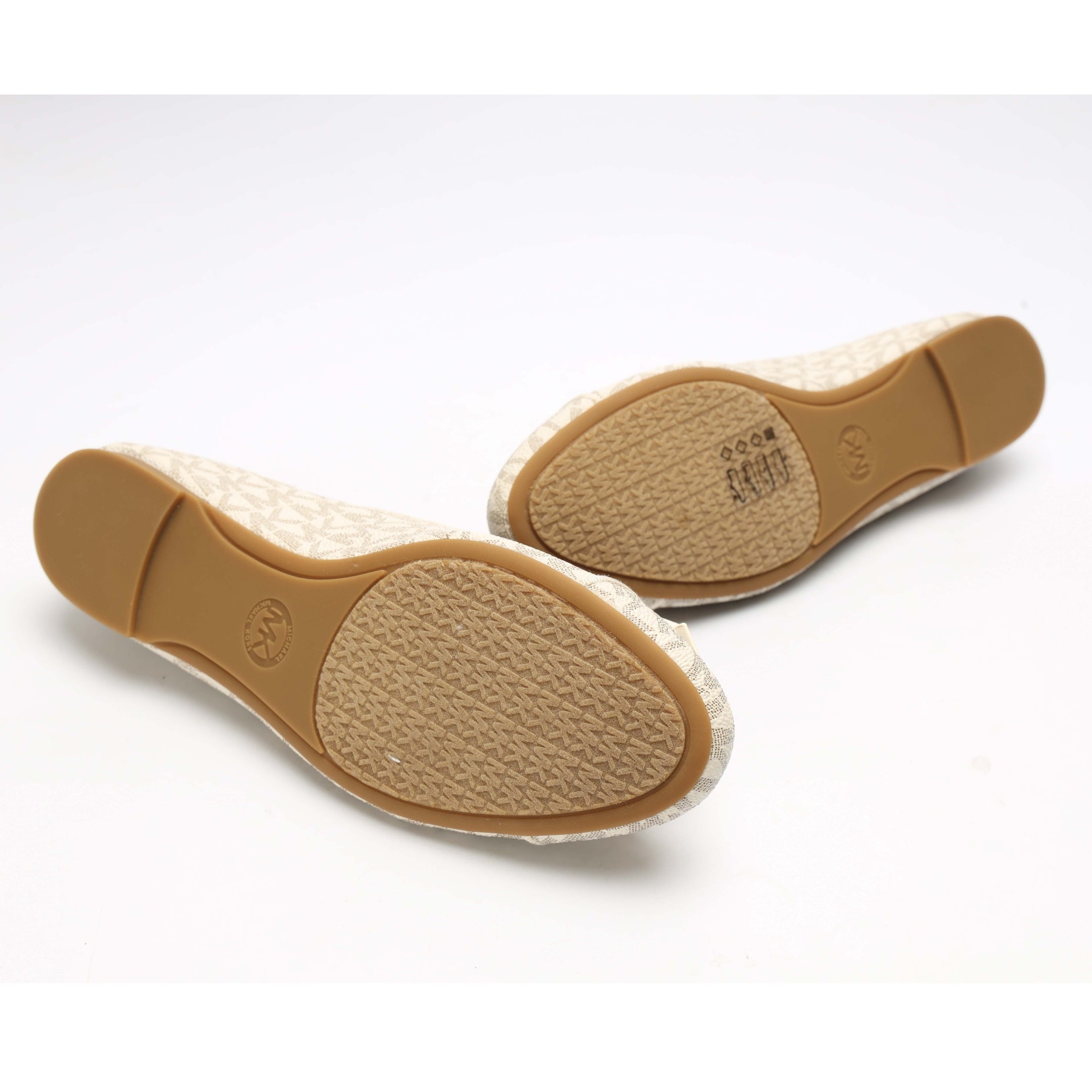 Michael Kors Vanilla Alice Logo Ballet Flat