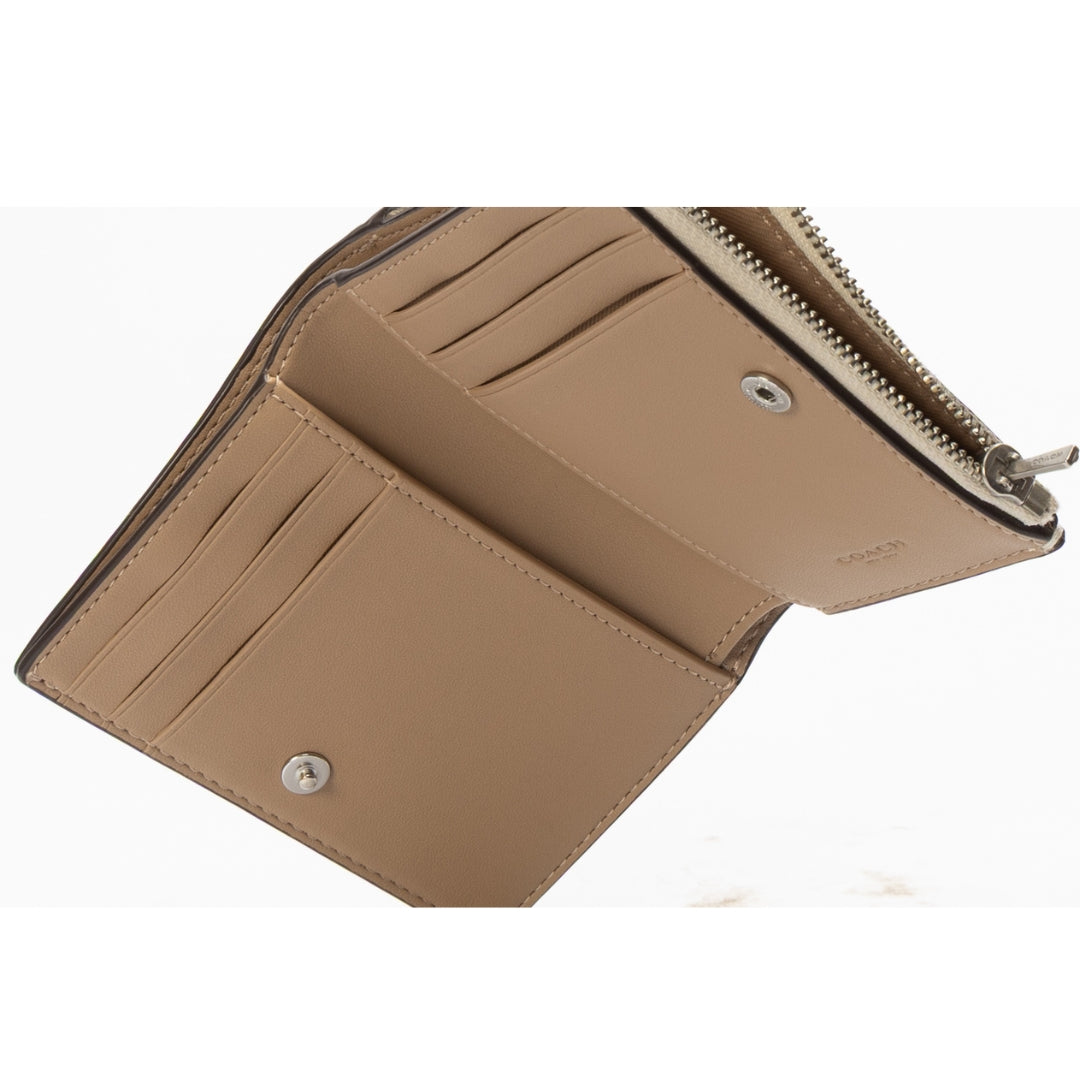 Coach White Bifold Wallet