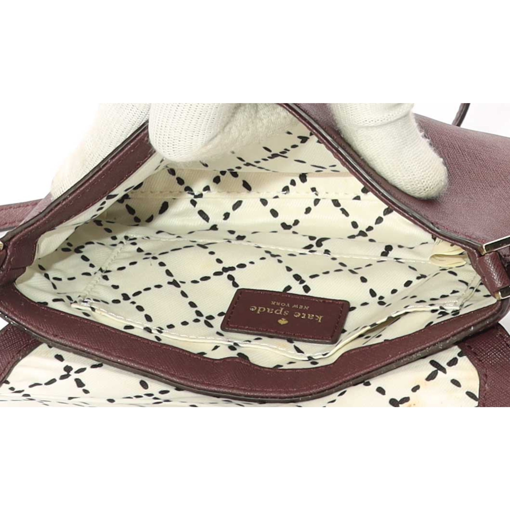 Kate Spade Burgundy Sling Bag