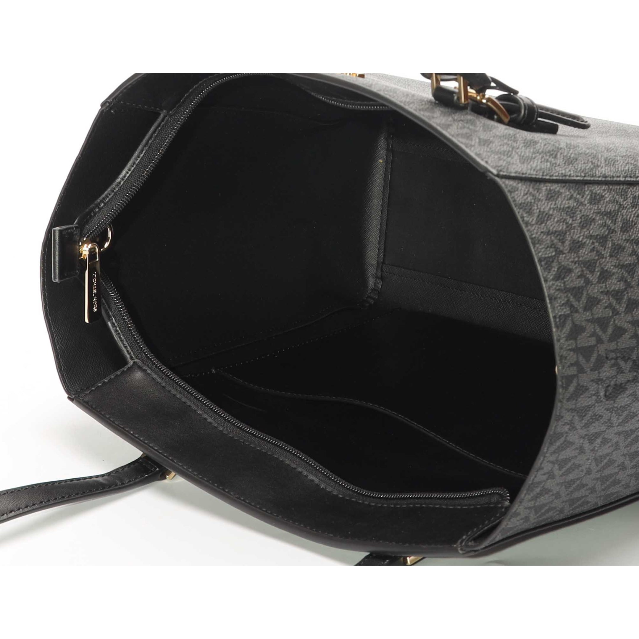 Michael Kors Charlotte Black Logo Large 3-in-1 Tote