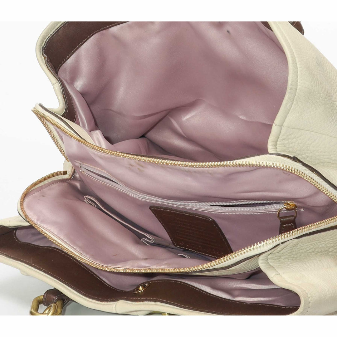 Coach White Jayden Carryall Satchel