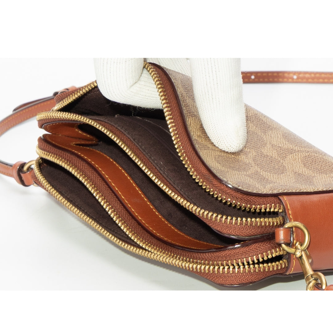 Coach Kira Colorblock Signature Canvas Crossbody Bag