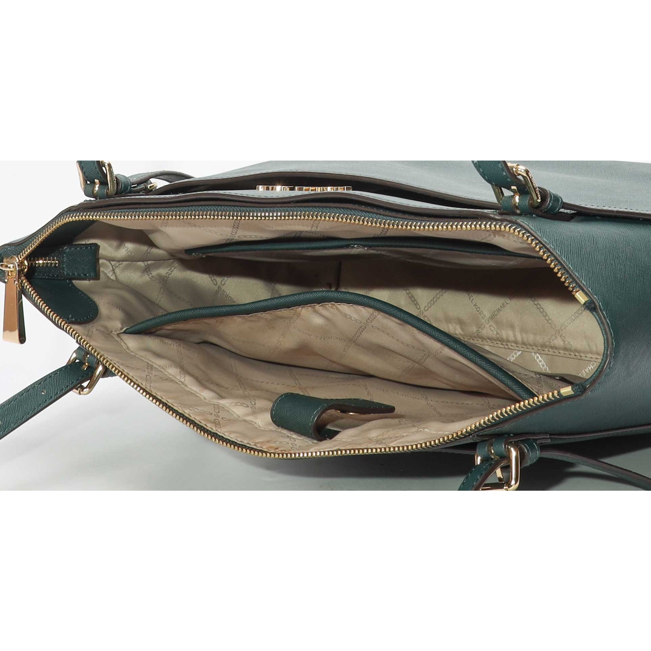 Michael Kors Voyager Large Green Tote