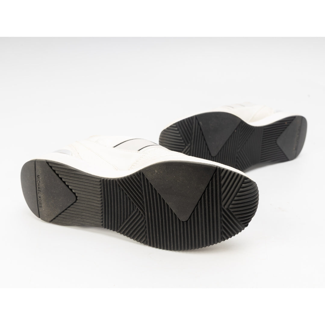 Michael Kors Maven Mixed Media Slip On Trainer