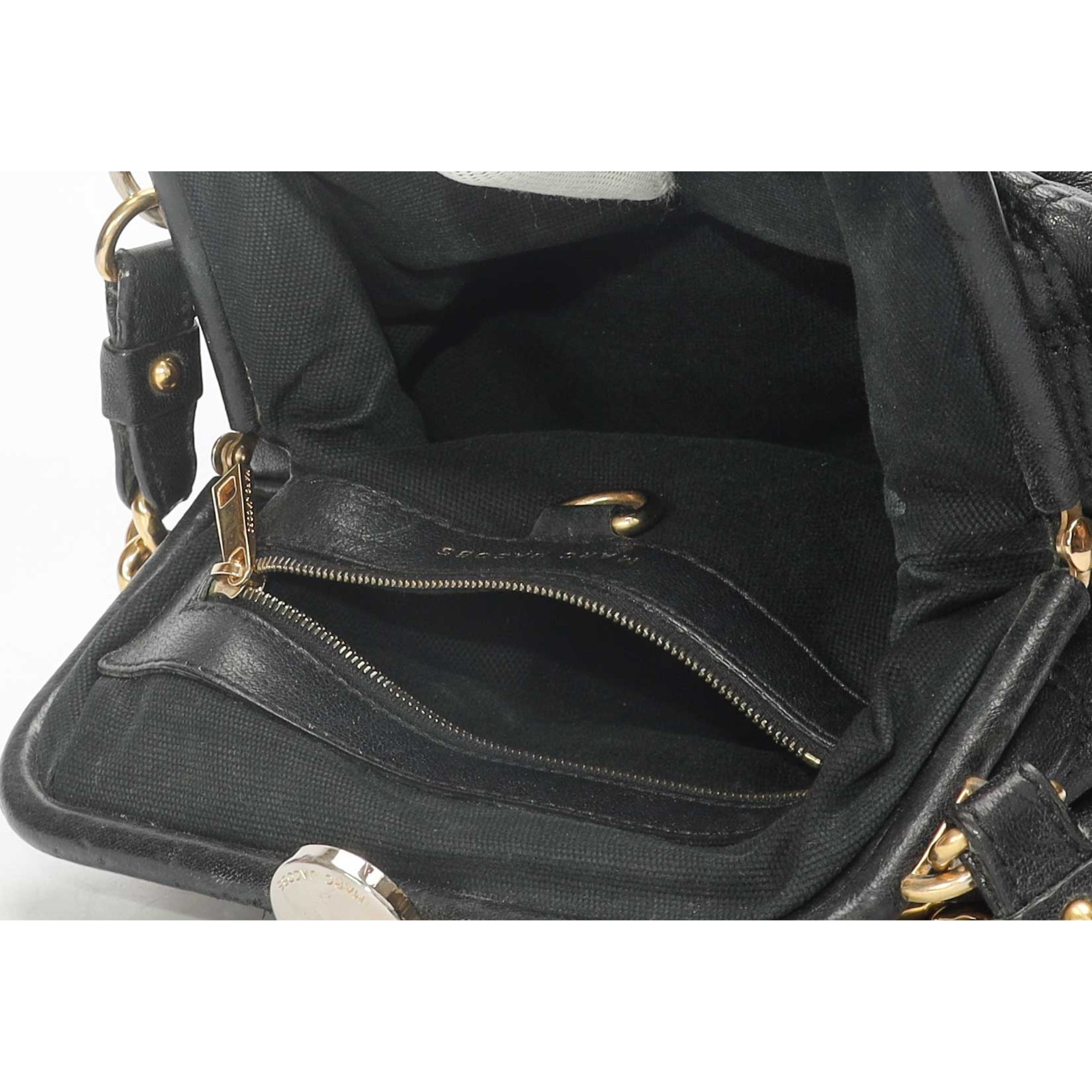 Marc Jacobs Black Quilted Stam Satchel
