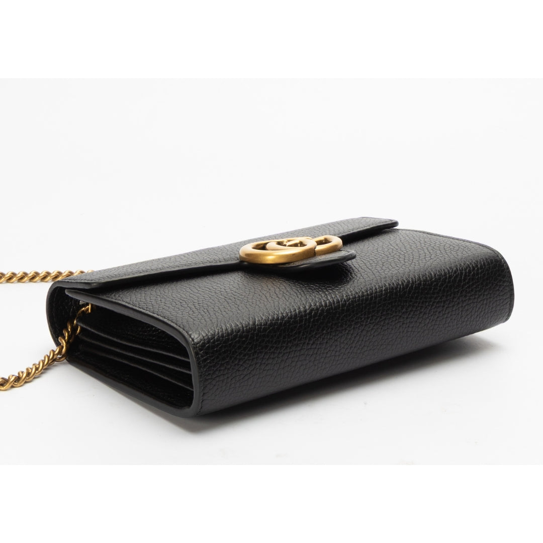 Gucci GG Marmont Black Mini Chain Bag