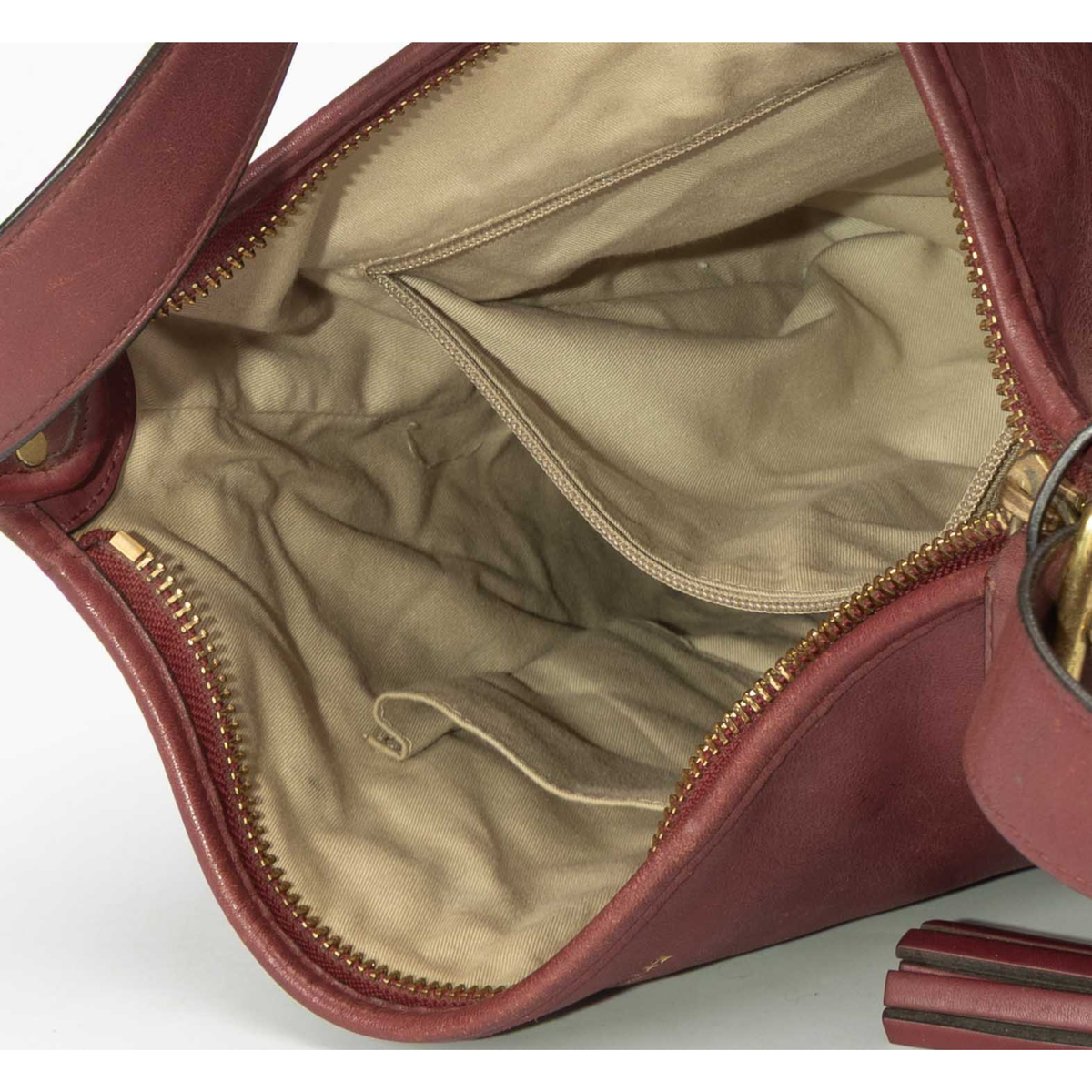 Coach Burgundy Duffle Bag