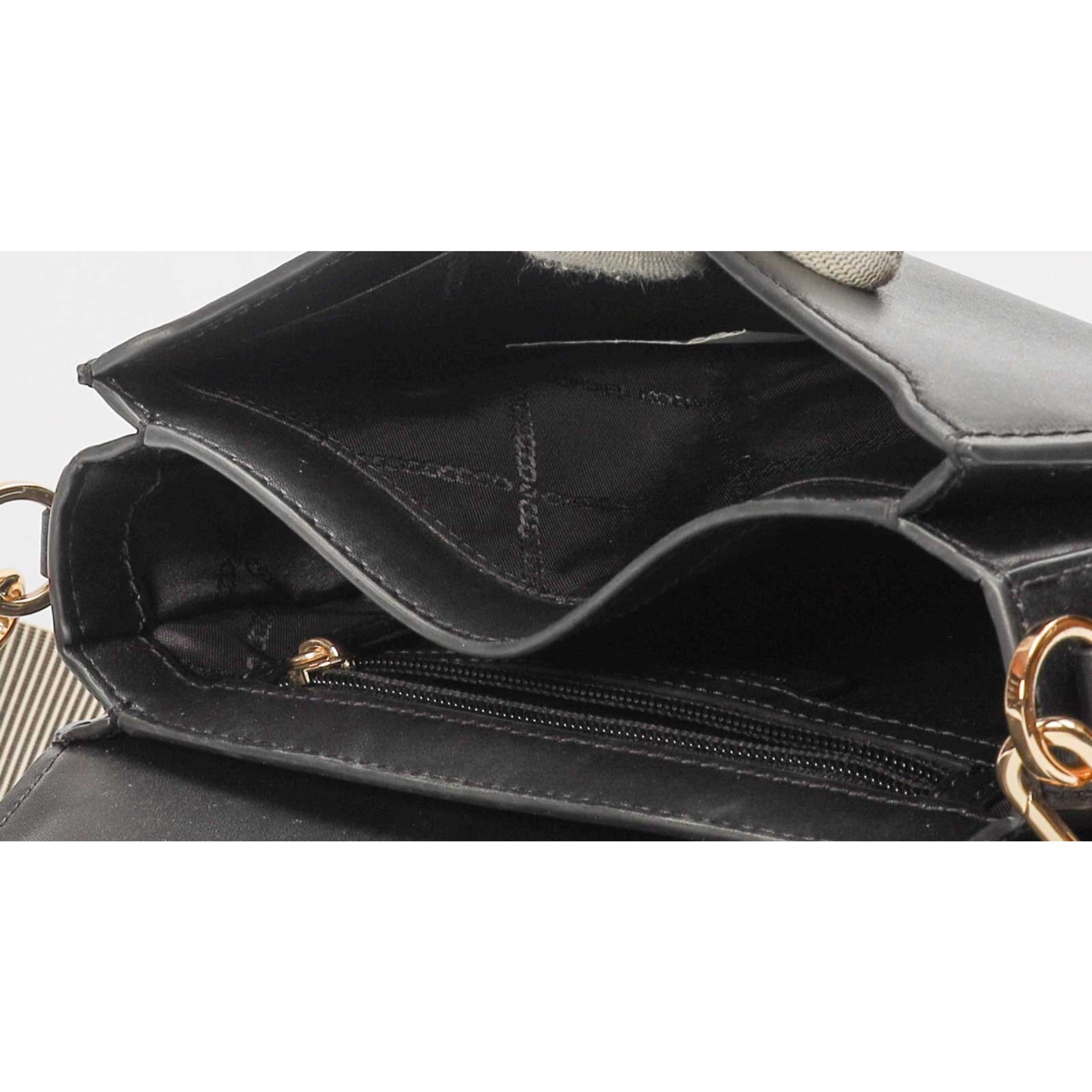Michael Kors Mila Black Messenger Bag