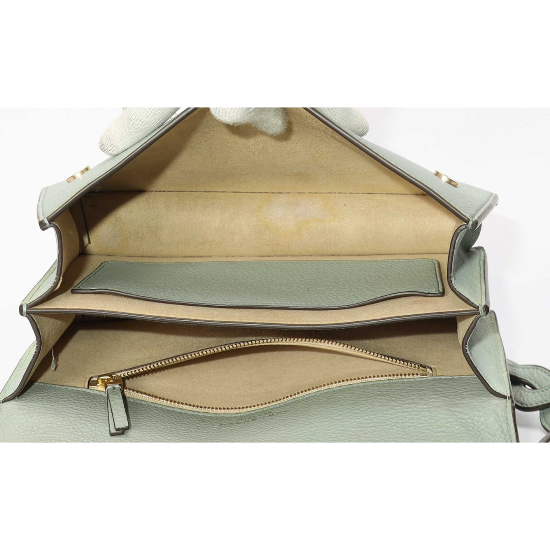 Tory Burch Blue Celadon Miller Shoulder Bag