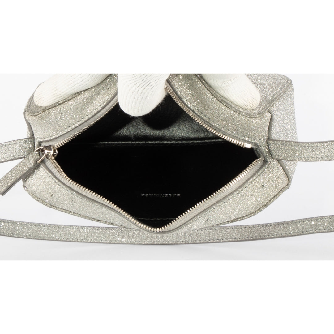 Balenciaga Everyday Glitter Camera Crossbody Bag