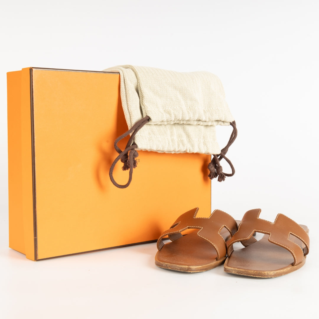 Hermes Oran Sandals