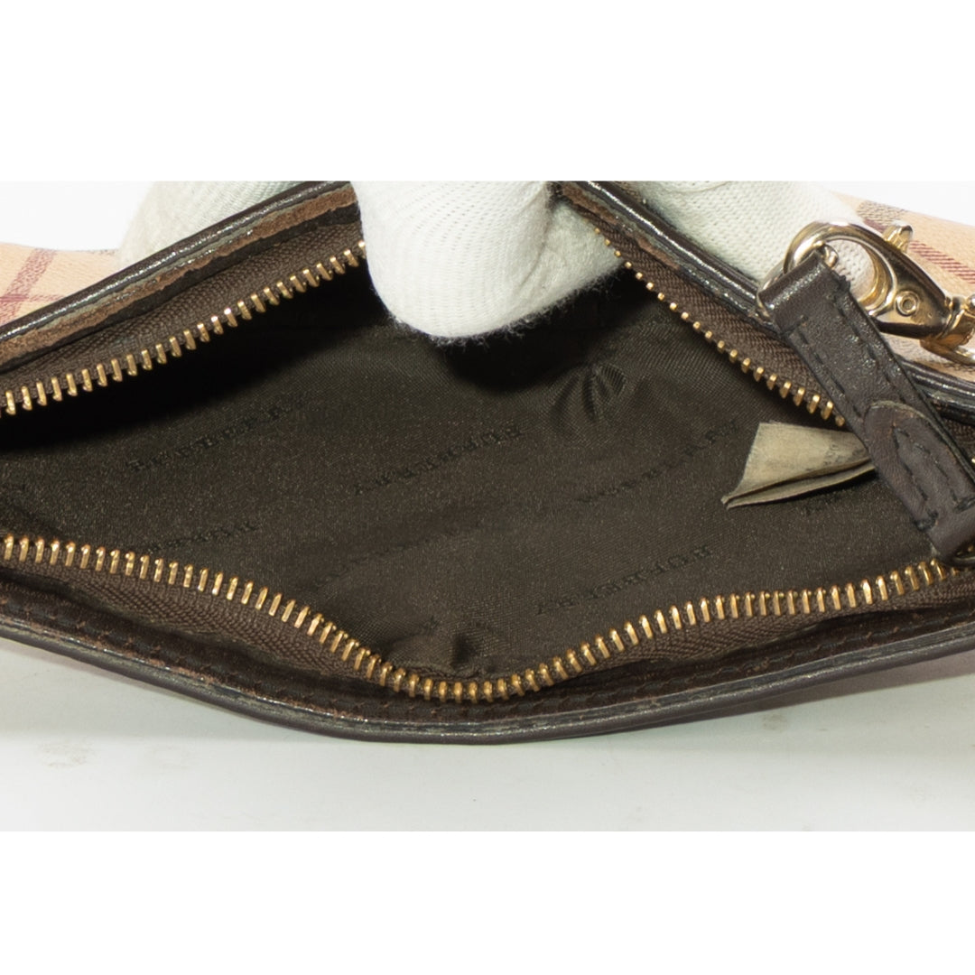 Burberry Haymarket Check Anabel Wristlet