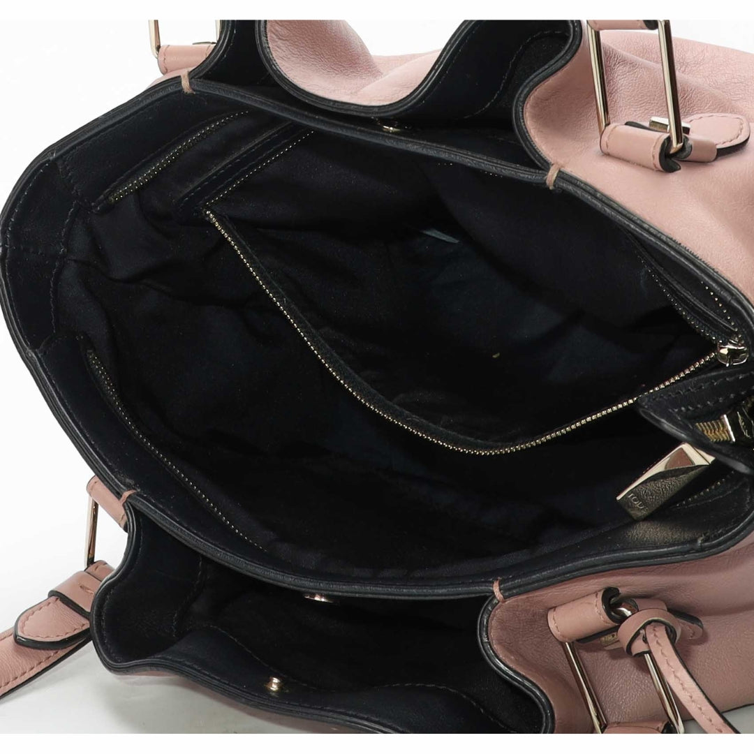 Tods Pink Medium Shopping Bag